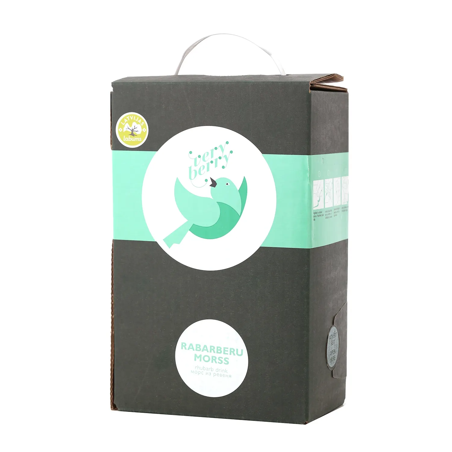 Morss Very Berry rabarberu 2,25l