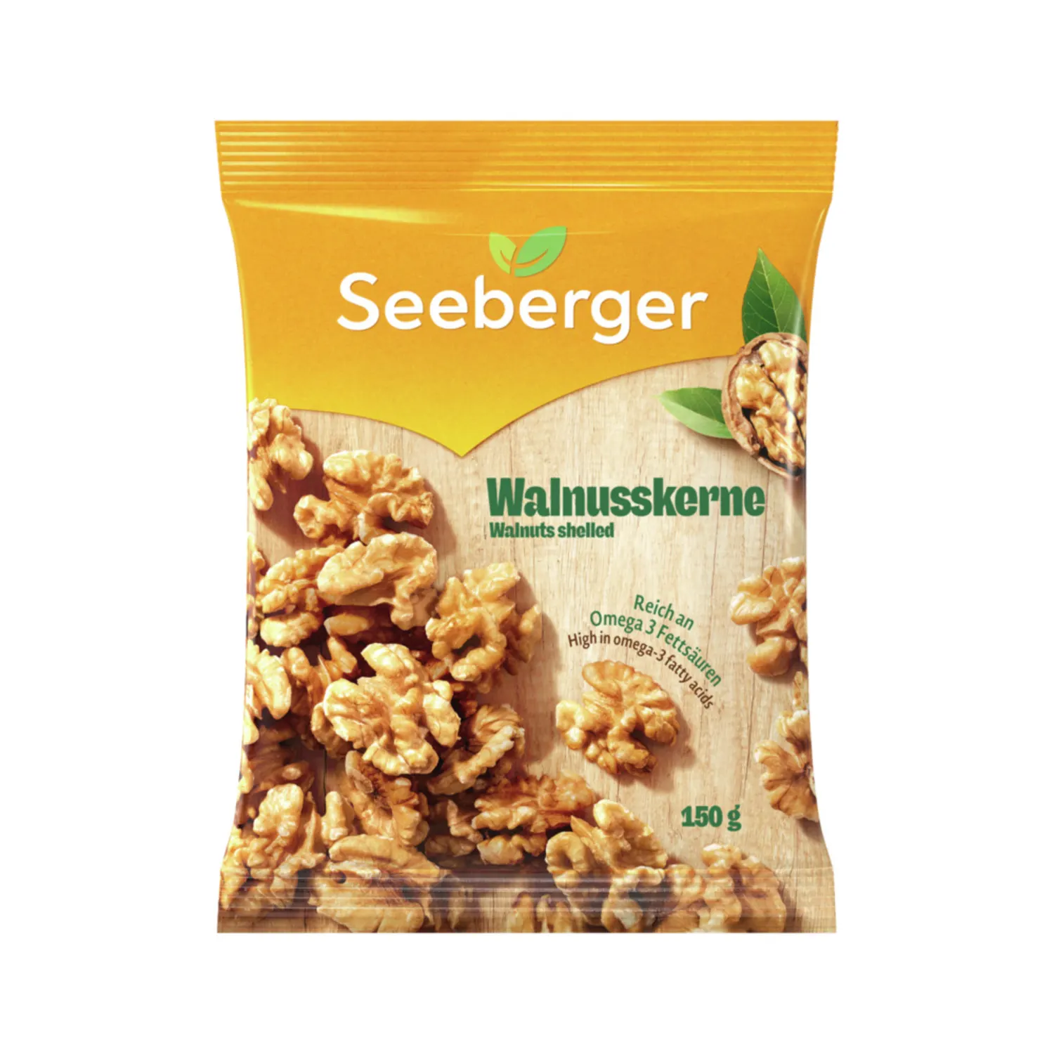 Kooritud kreeka pähklid Seeberger 150g