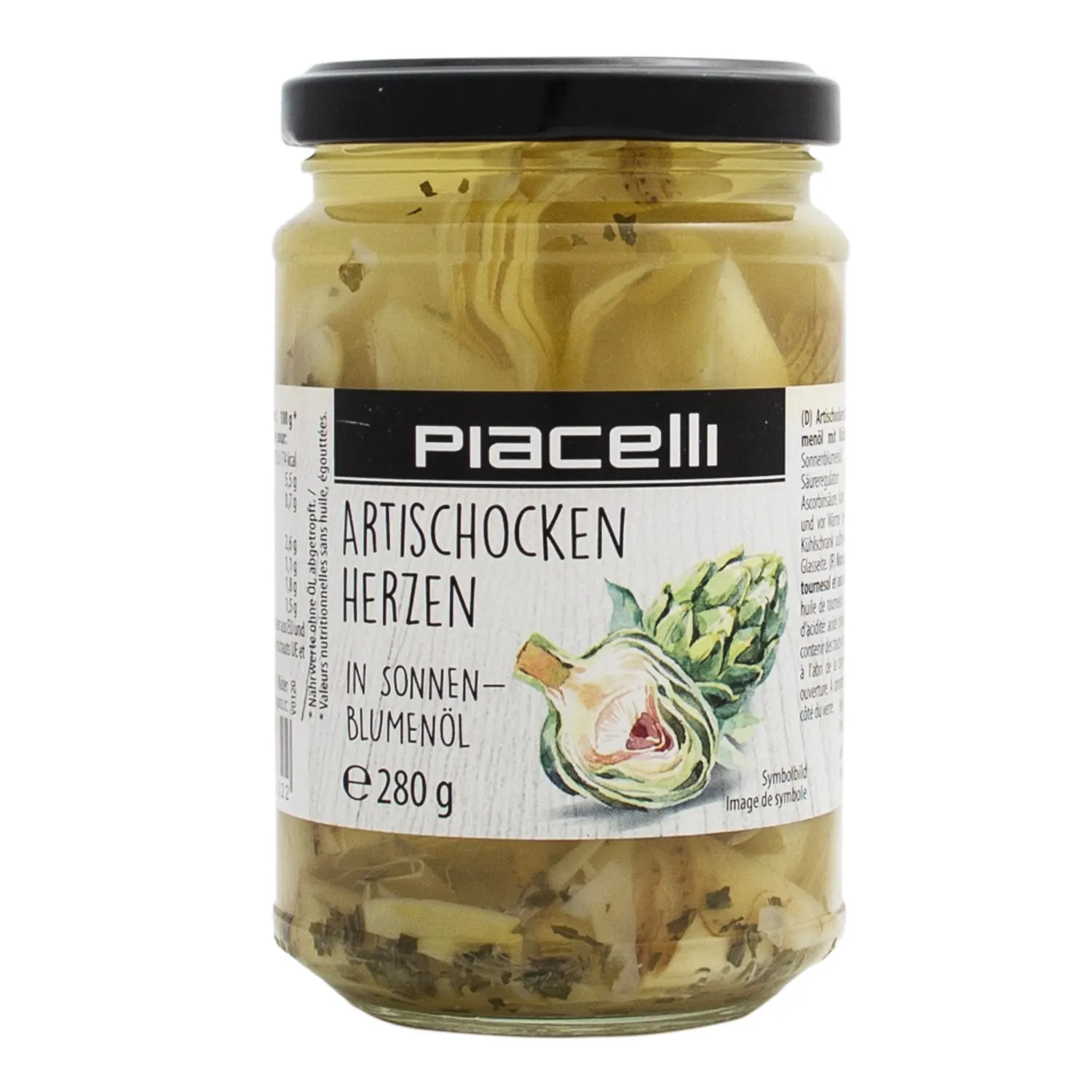 Marinēti artišoki 280g/160g