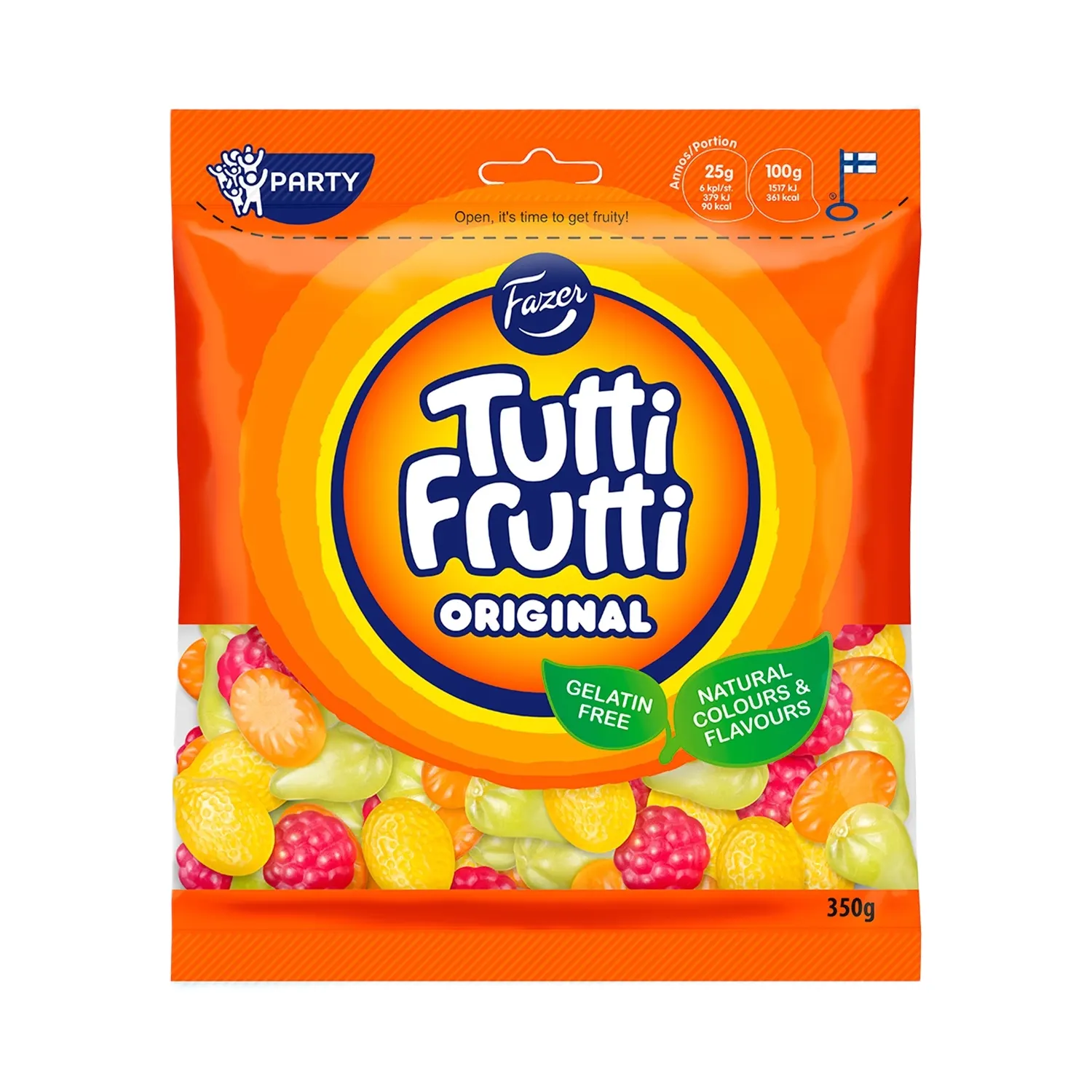 Želejkonfektes Tutti Frutti Original 350g