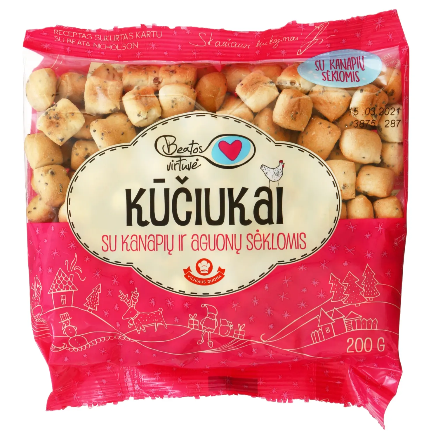 Kūčiukai BEATOS VIRTUVĖ, 200 g