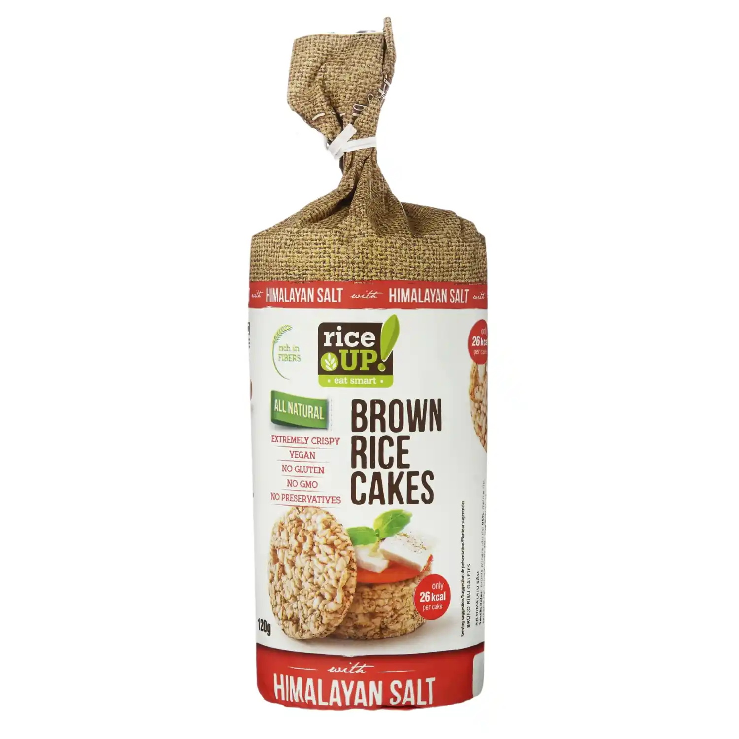 Rud.ryž. trapučiai Himal.druska RICE UP, 120g