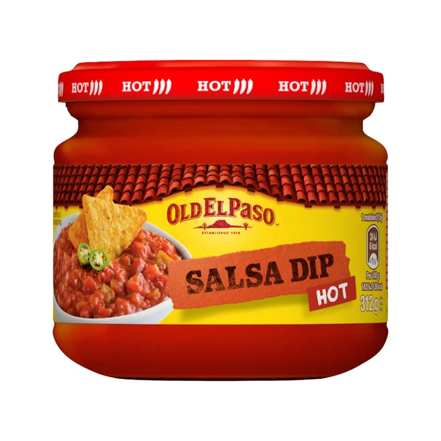 Mērce Old El Paso Chunky Salsa pikantā 312g