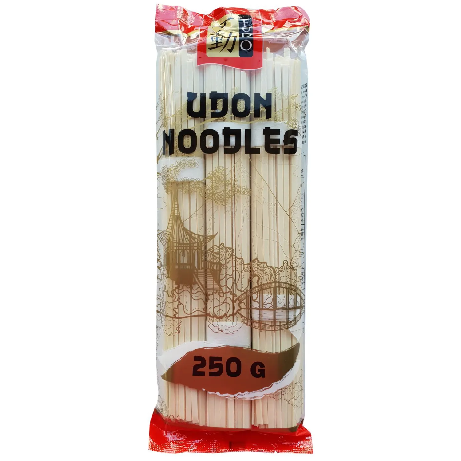Nūdeles Fudo Udon kviešu 250g