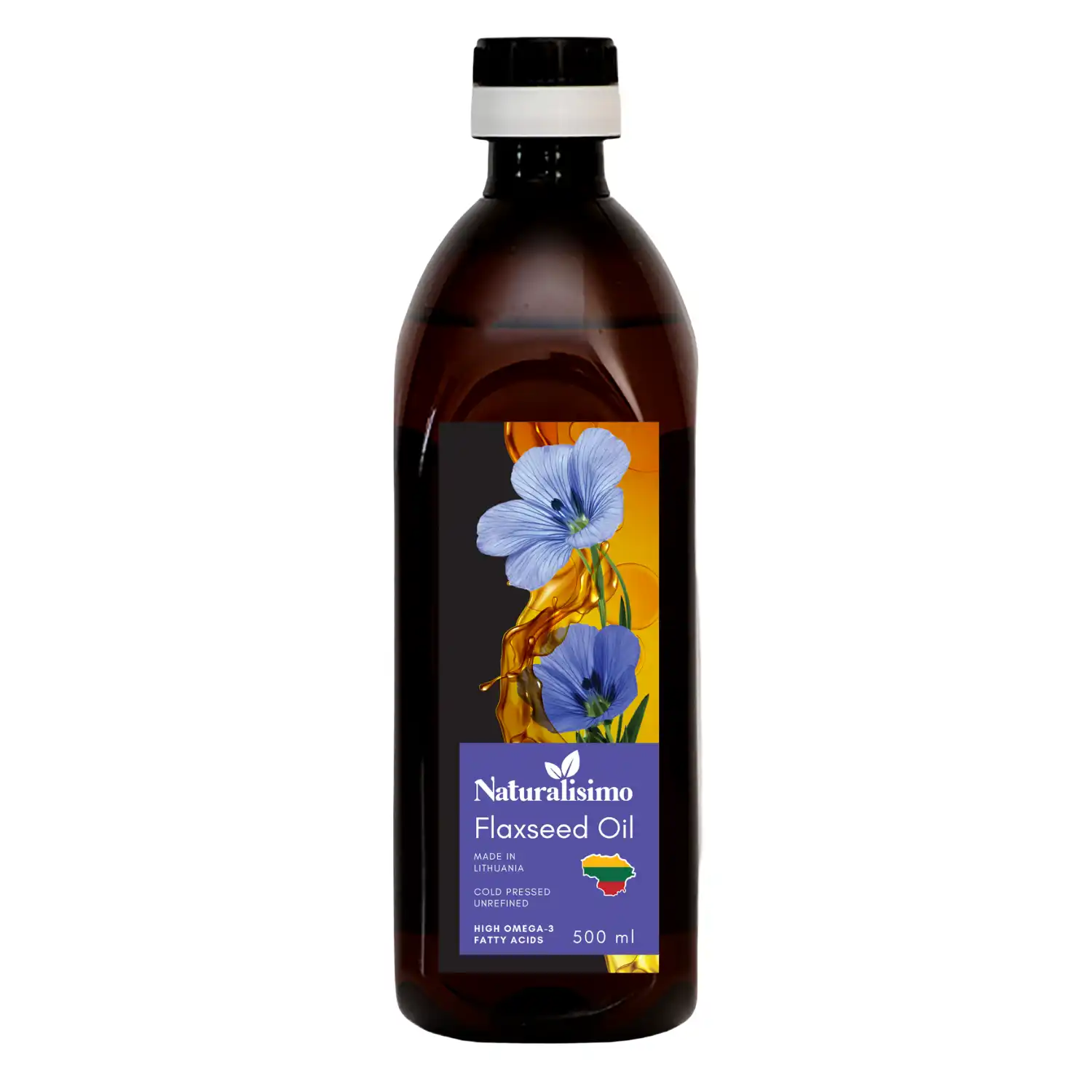 Linsēklu eļļa Naturalisimo 500ml