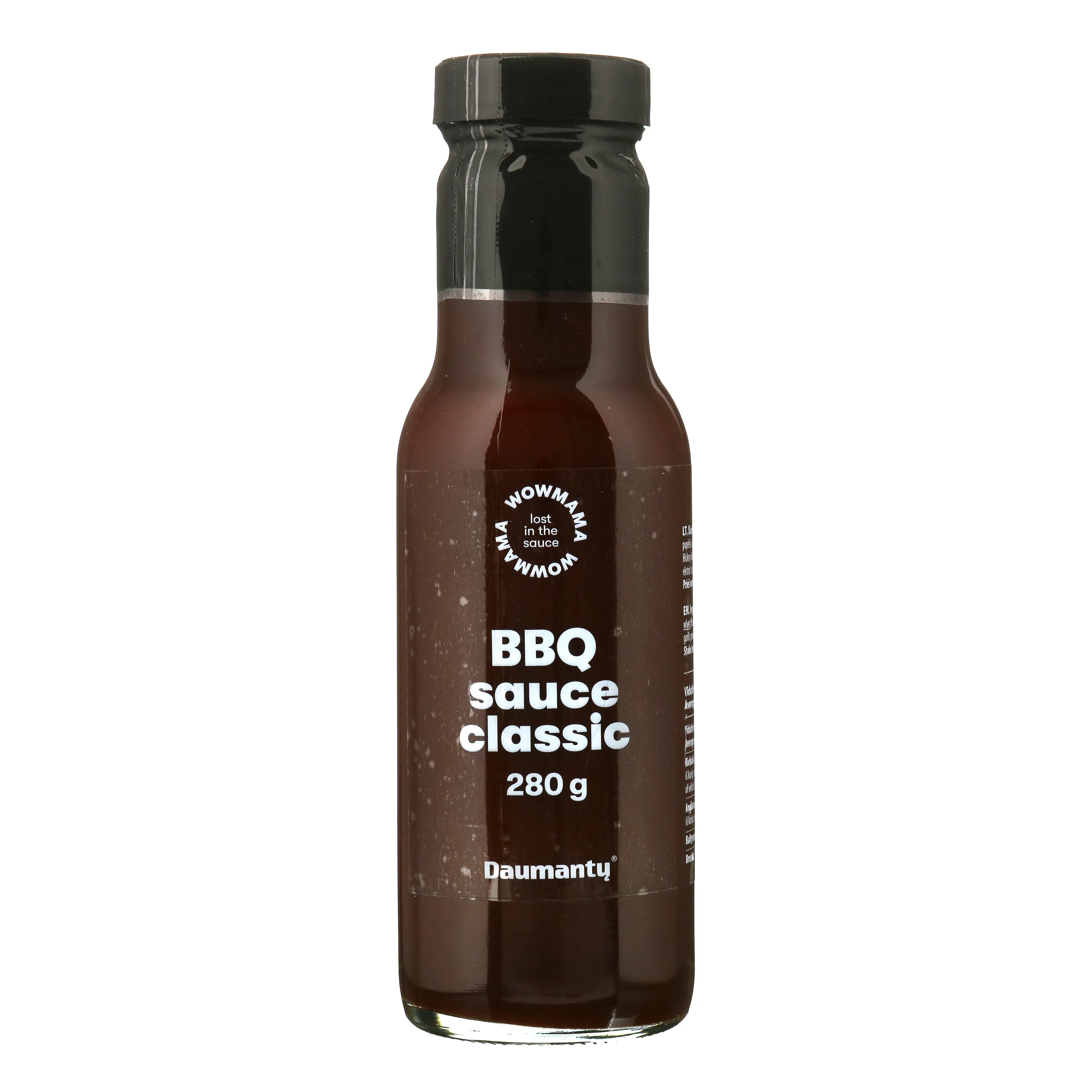 Klasikinio skonio BBQ padažas WOWMAMA, 280g