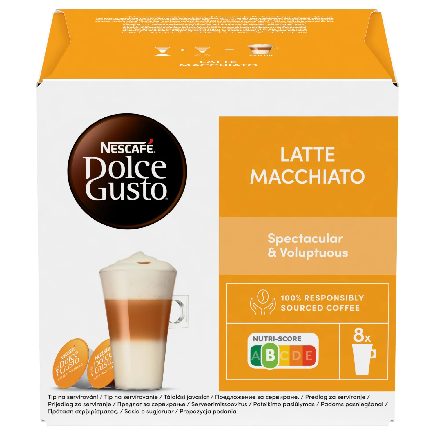 Kavos kaps. DOLCE GUSTO LATTE MACCH. 183,2 g