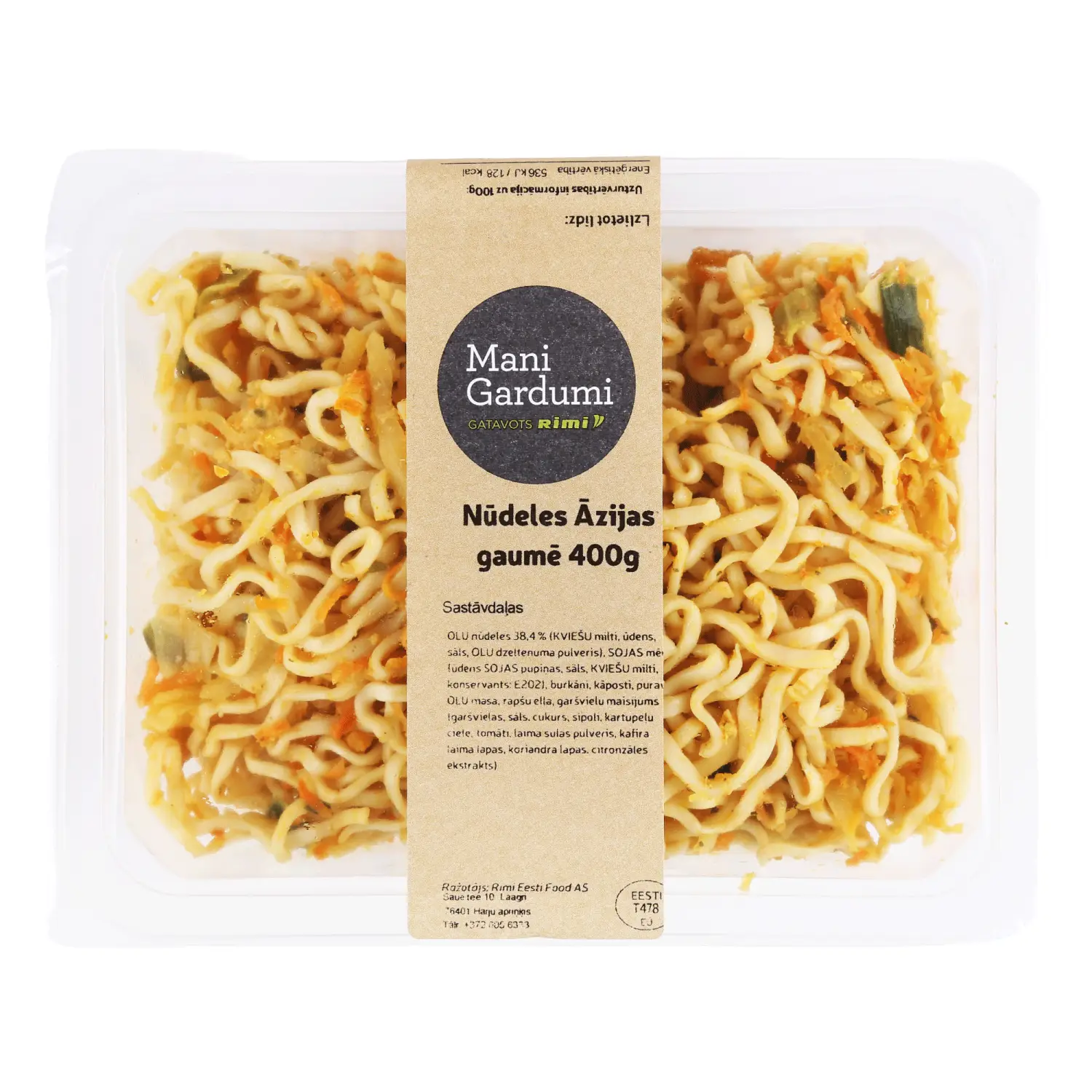 Nūdeles Āzijas gaumē 400g