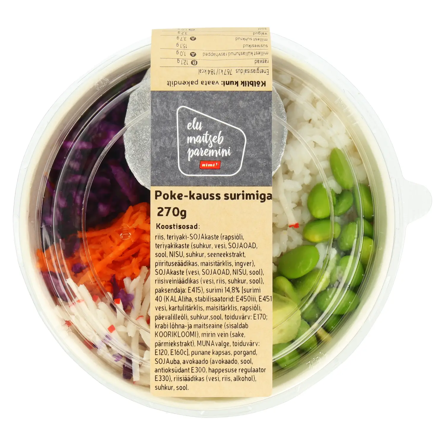 Poke-kauss surimiga 270g