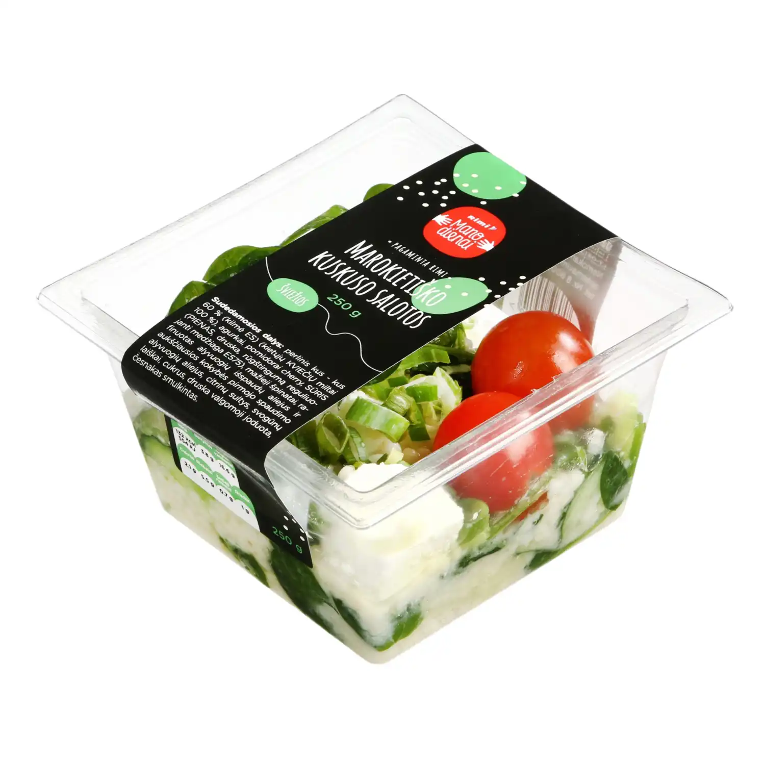 MAROKIETIŠKOS perlinio kuskuso salotos, 250 g