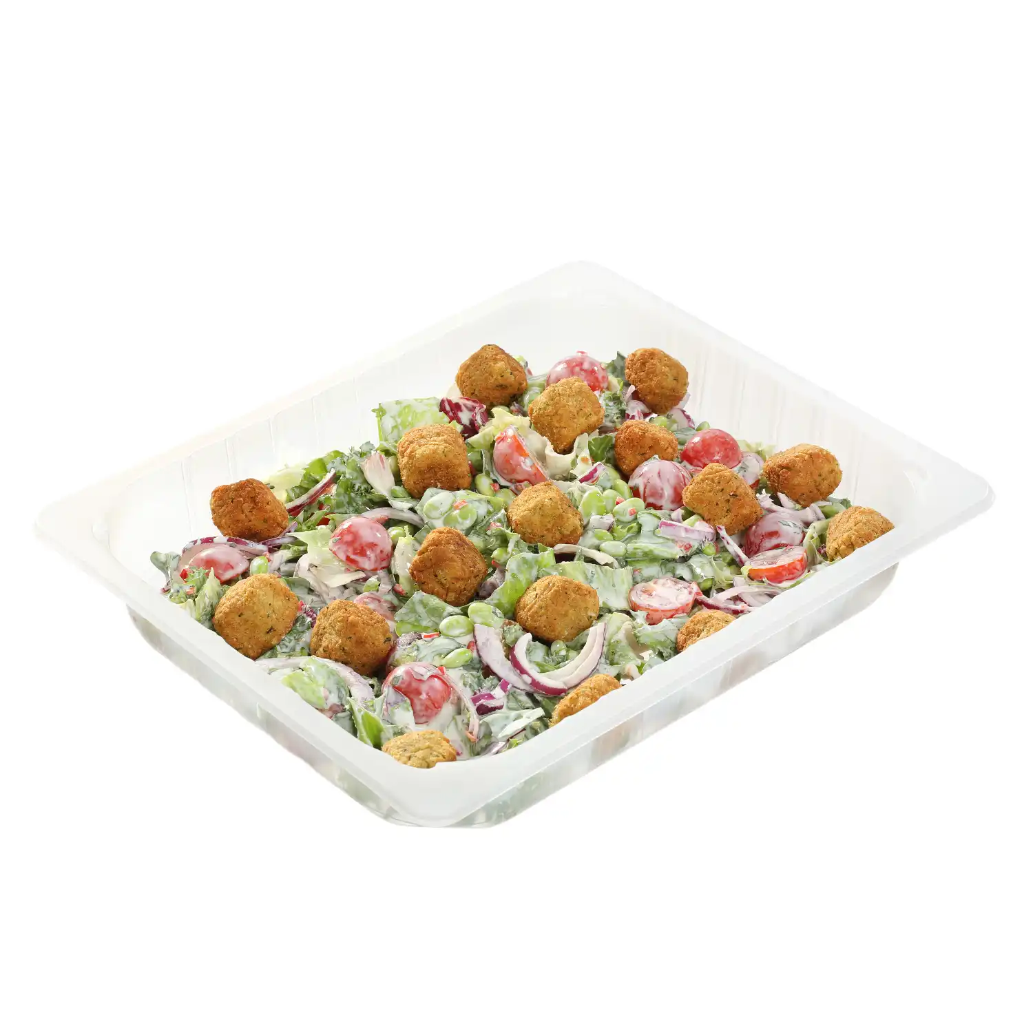 Salotos su falafeliais ir jogurt. pad., 1 kg