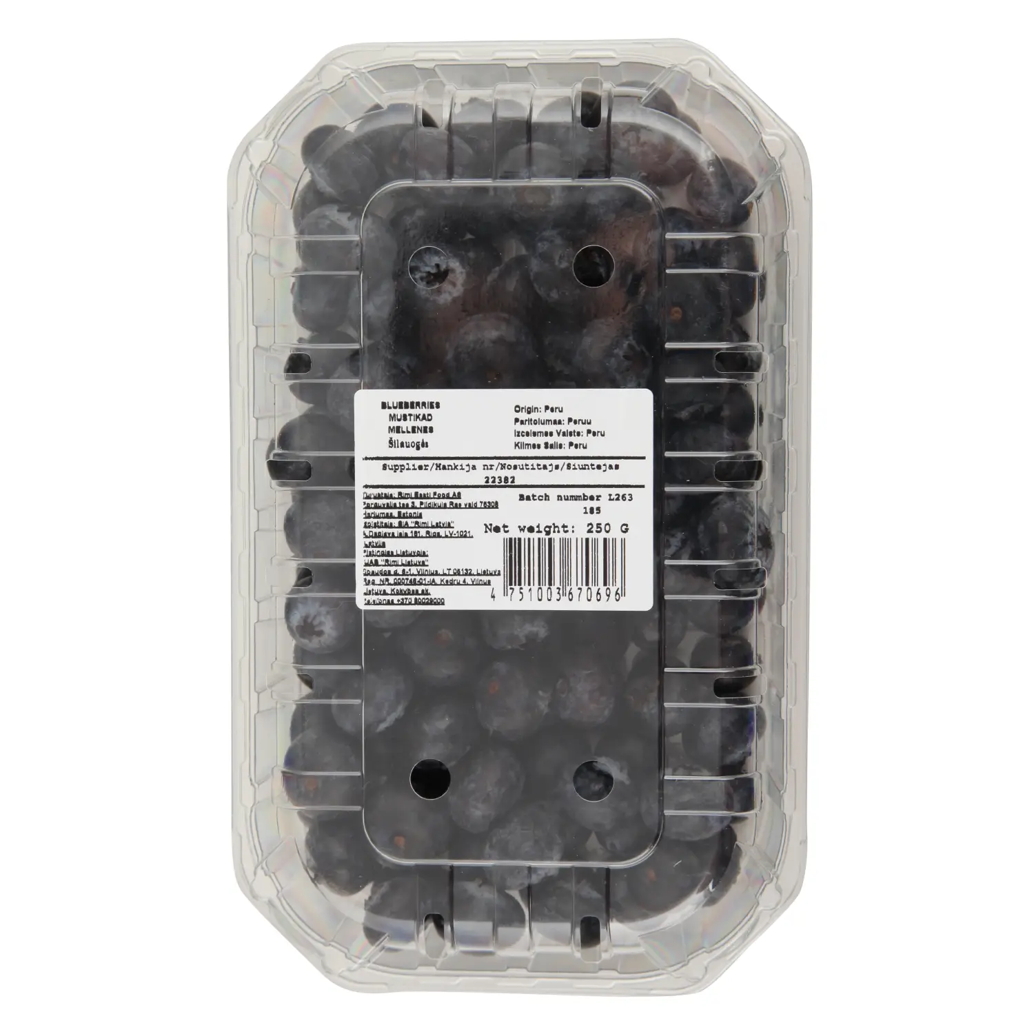 Mellenes fasētas, 250g