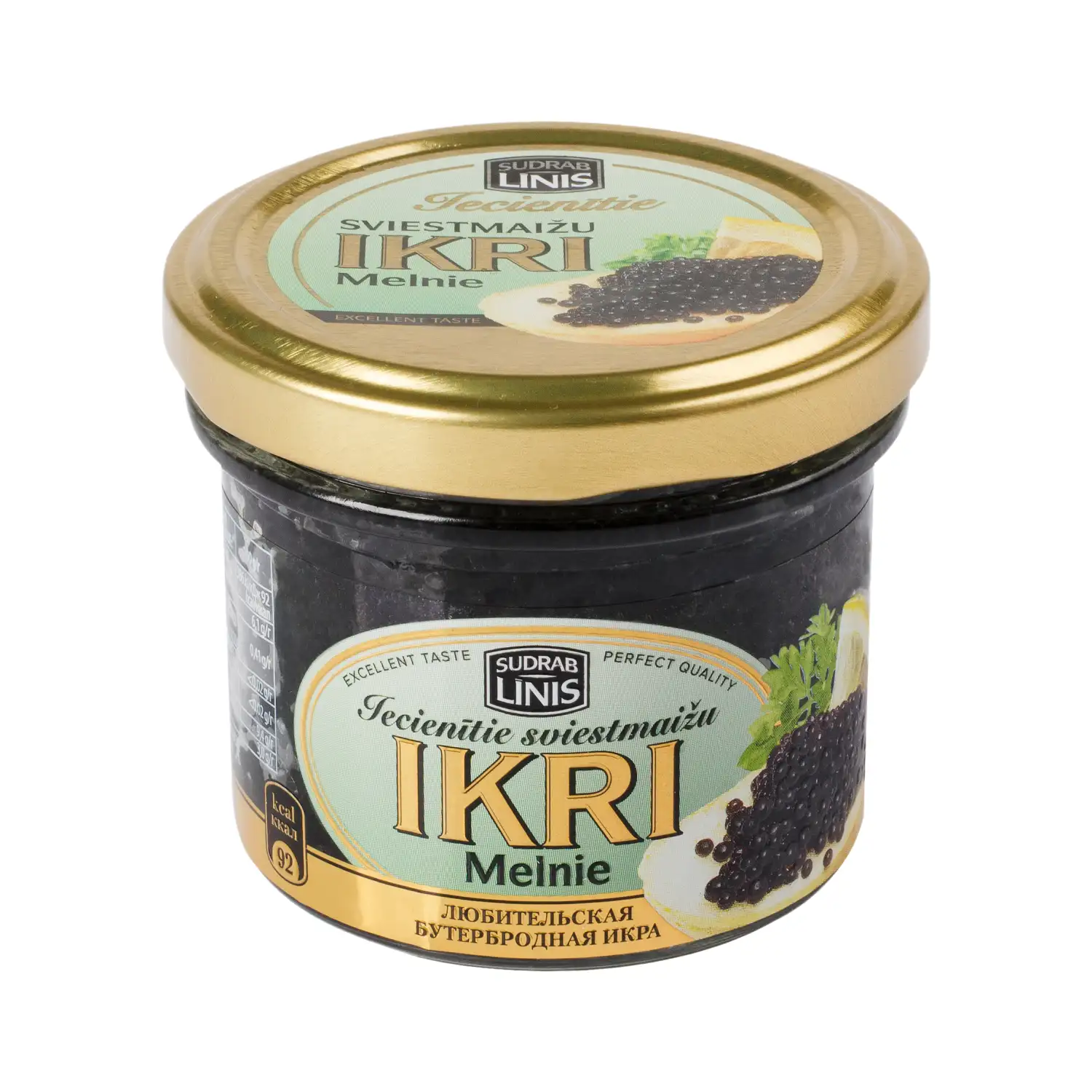 MĖGĖJŲ dirbtiniai juodieji ikrai,100 g