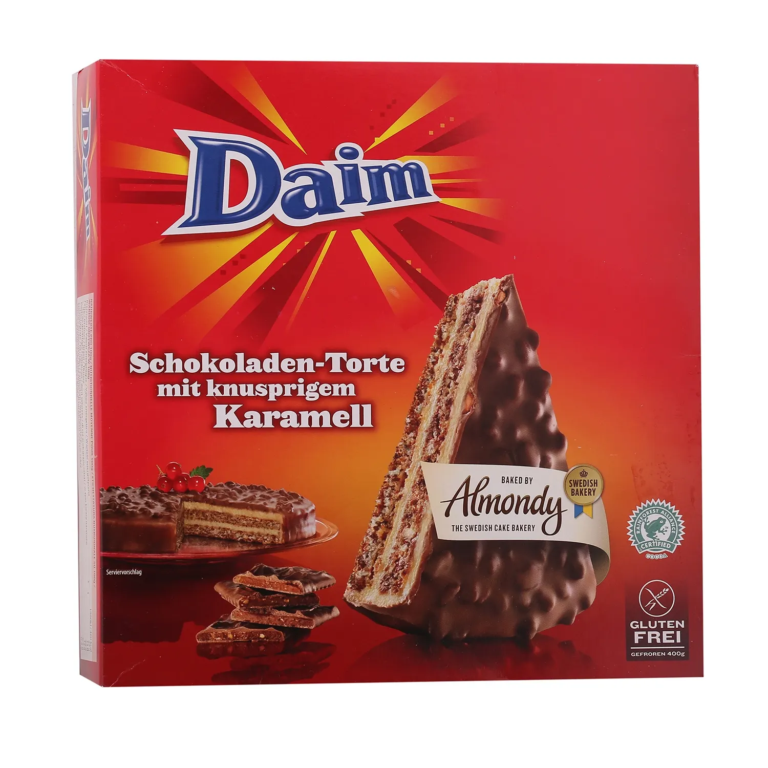 Kūka Almondy Daim saldēta 400g