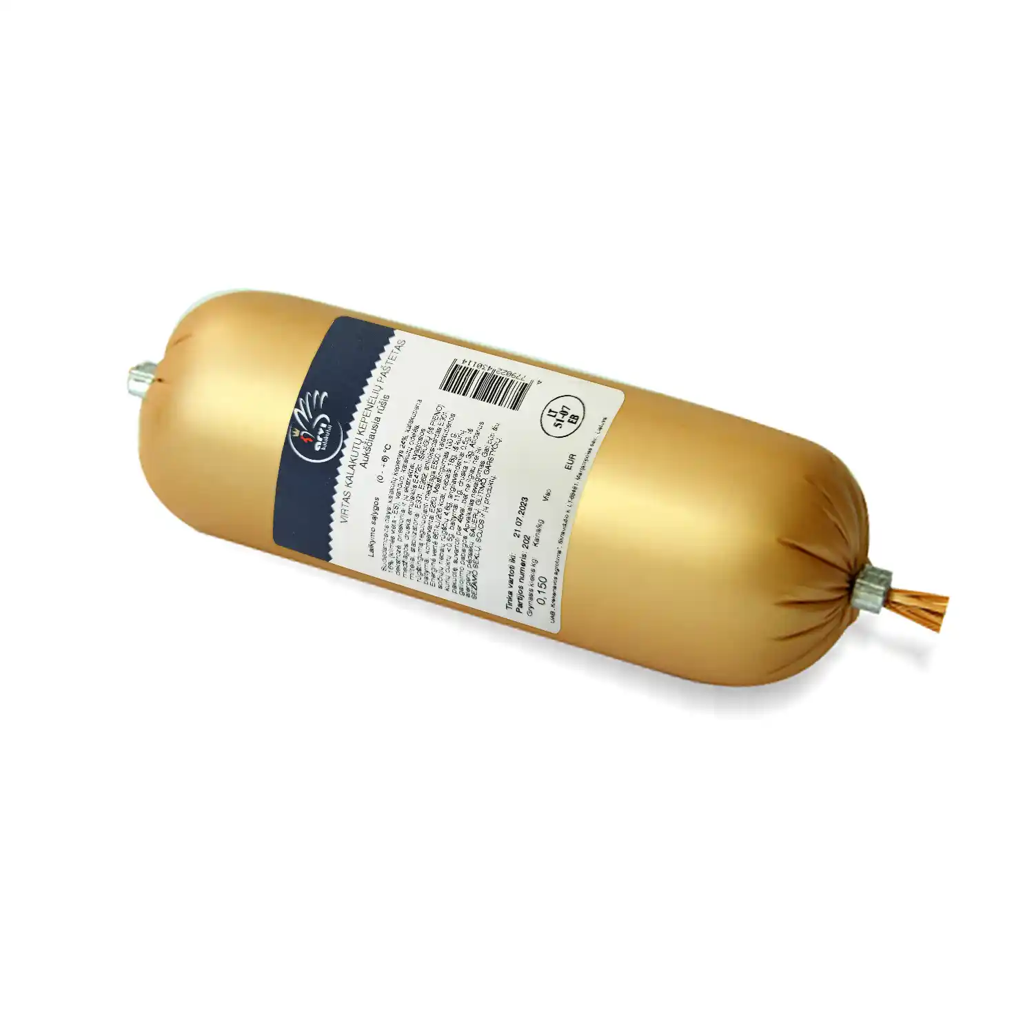 Kalakutienos kepenėlių paštetas, a. r., 150 g