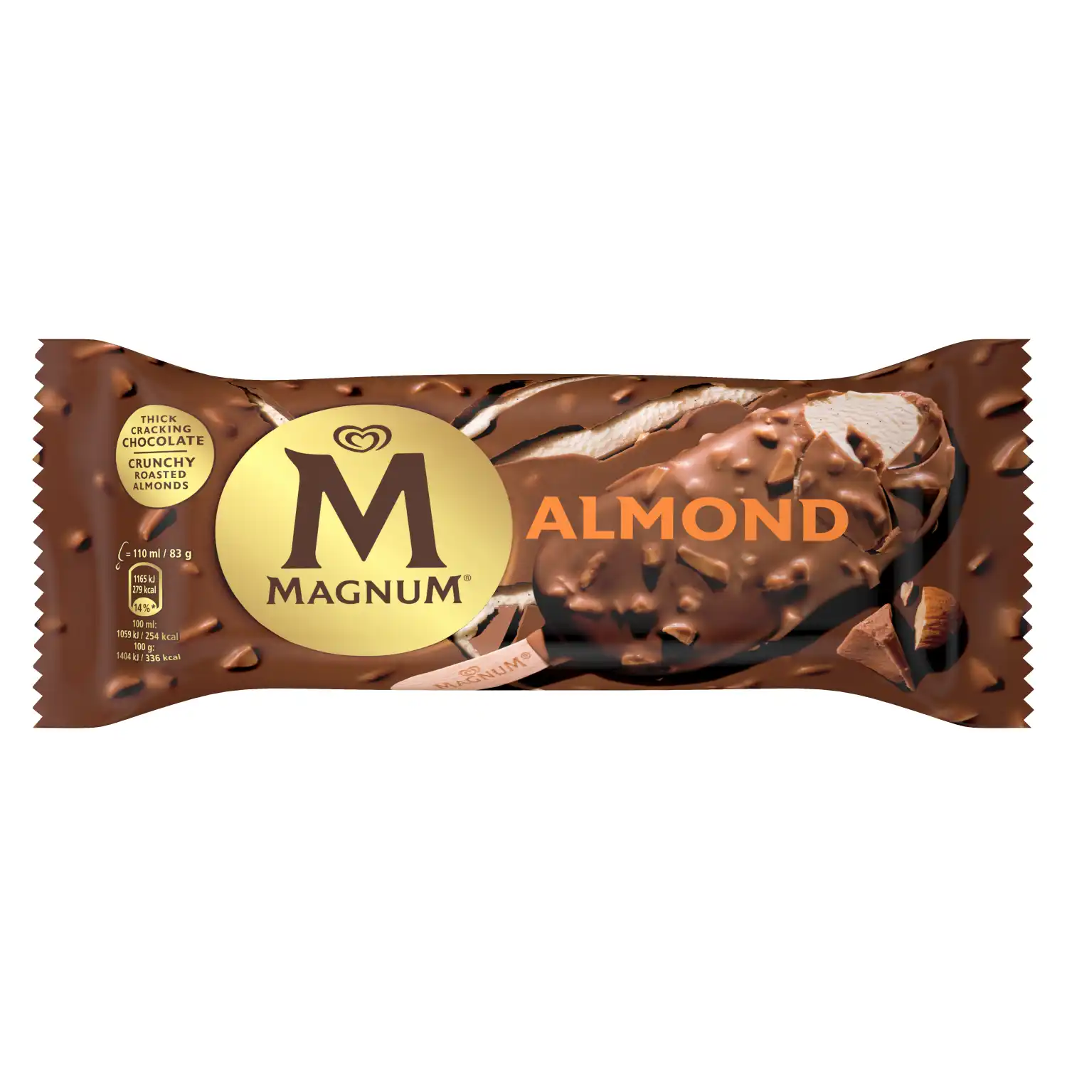 Jäätis mandli Magnum 110ml/83g