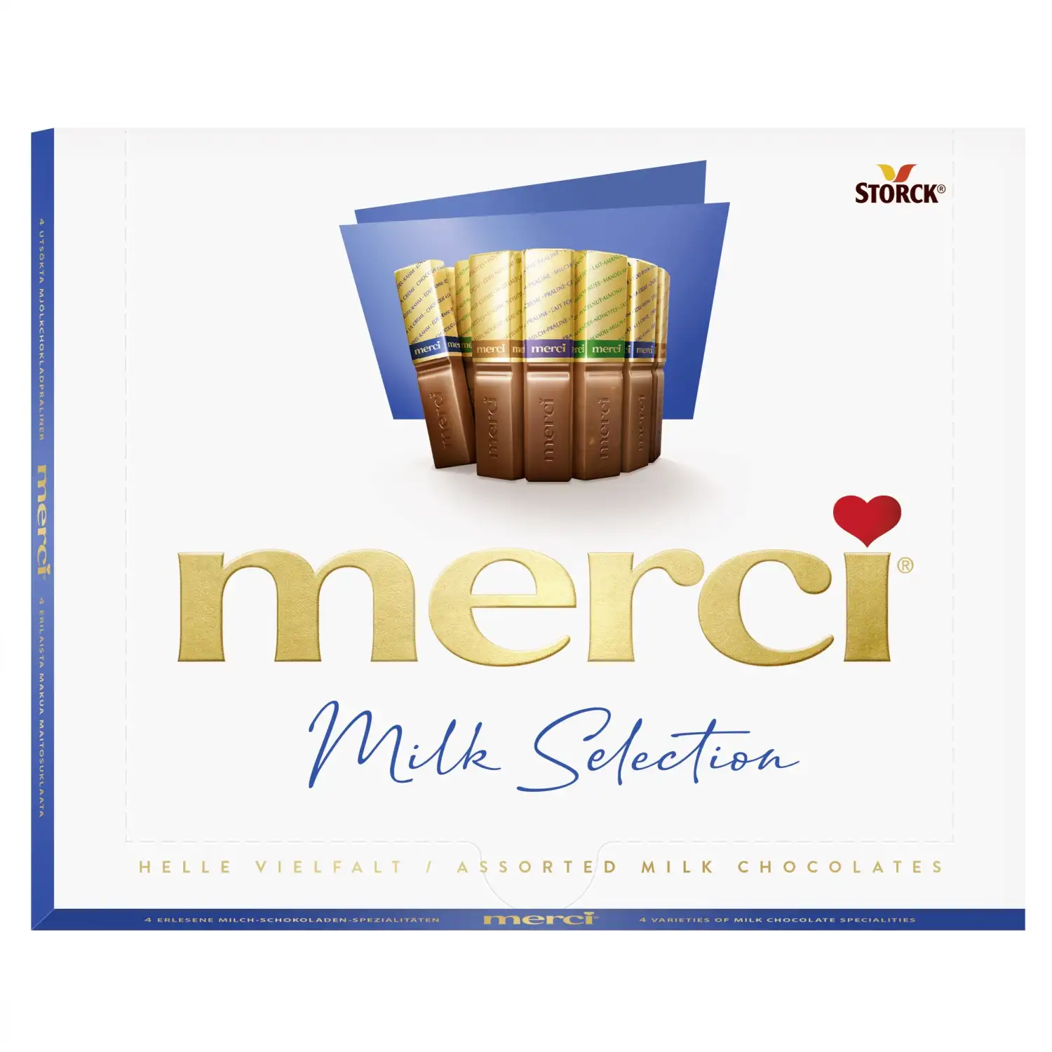 Piena šokolādes izlase Merci 250g