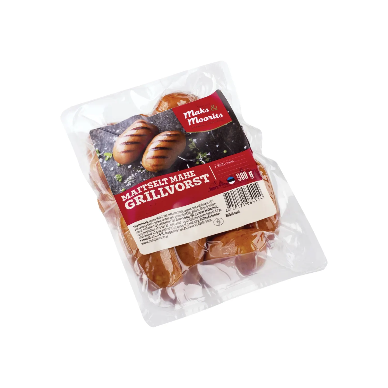 Grillvorst Maitselt mahe M&M 900g