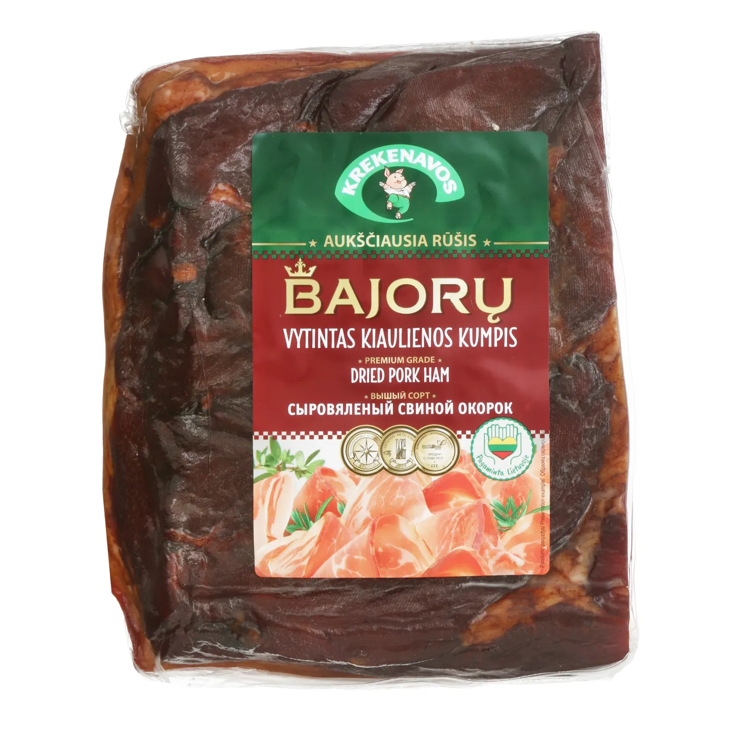 Rimi – akcija / nuolaida: Vytintas BAJORŲ kumpis, a.r., 1 kg