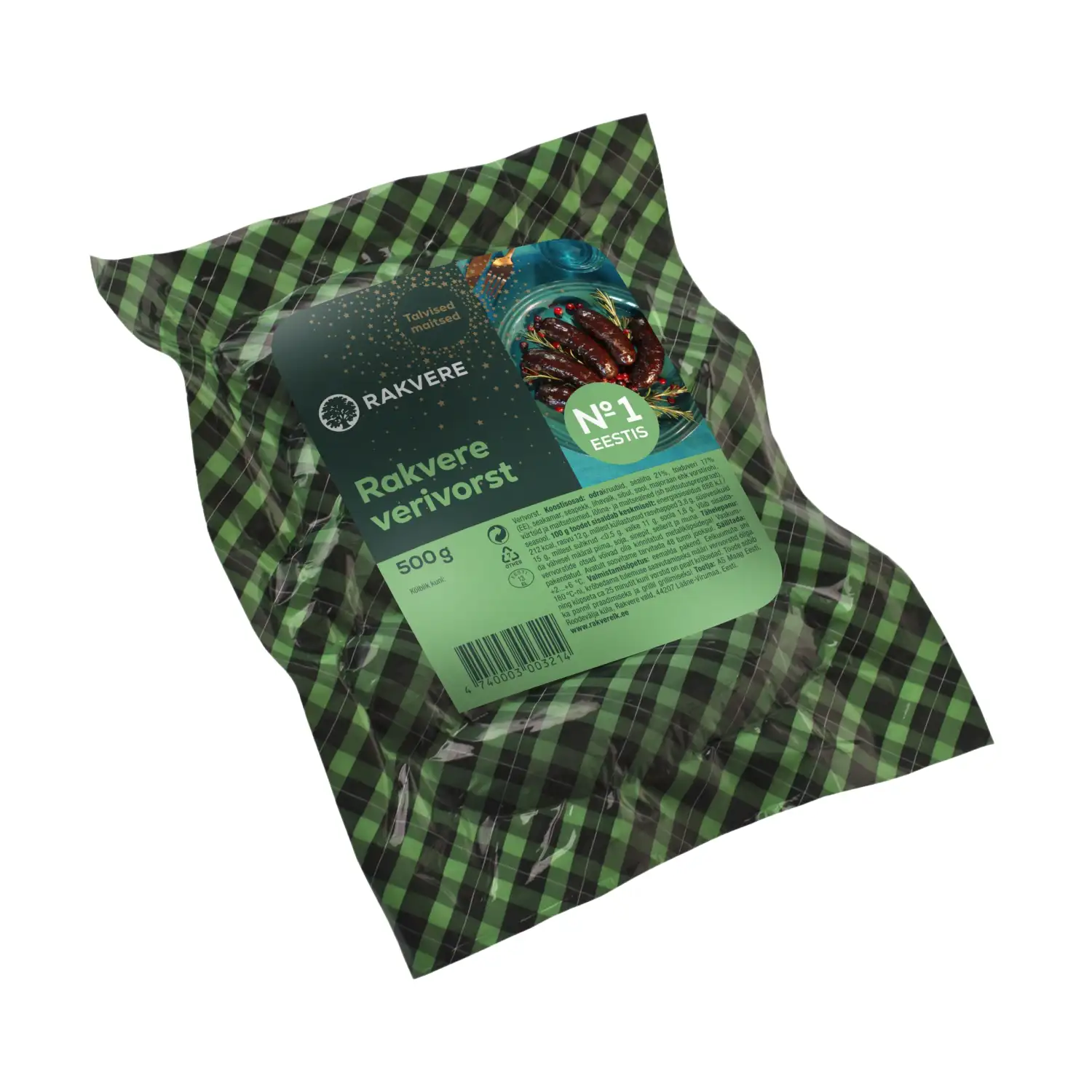 Verivorst Rakvere 500g