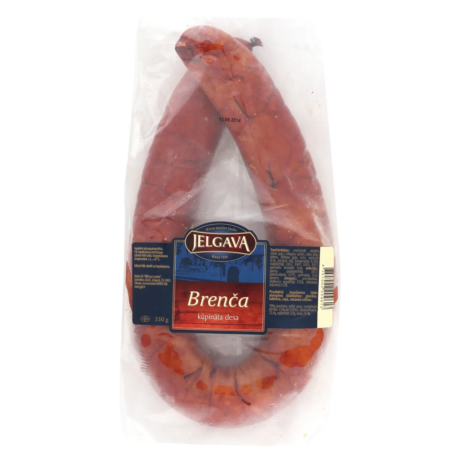 Desa Jelgava brenča kūpināta 550g