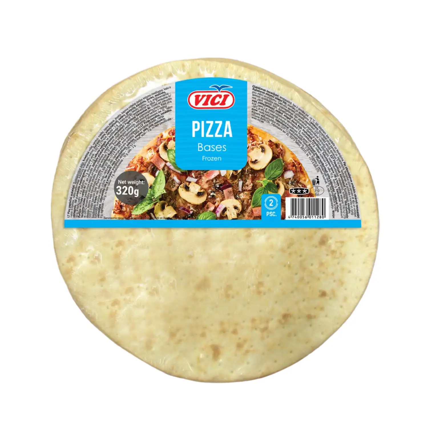 Šaldytas picos pagrindas VIČI, 320 g
