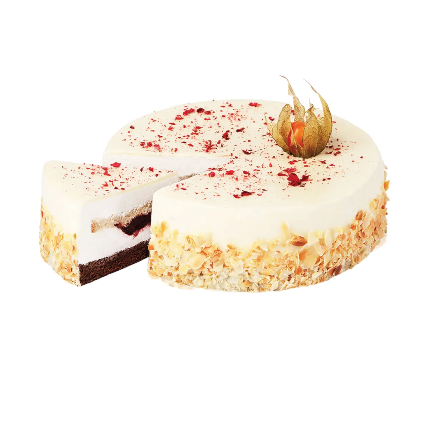 Torte biezpiena Pellija ar ķiršiem 1kg