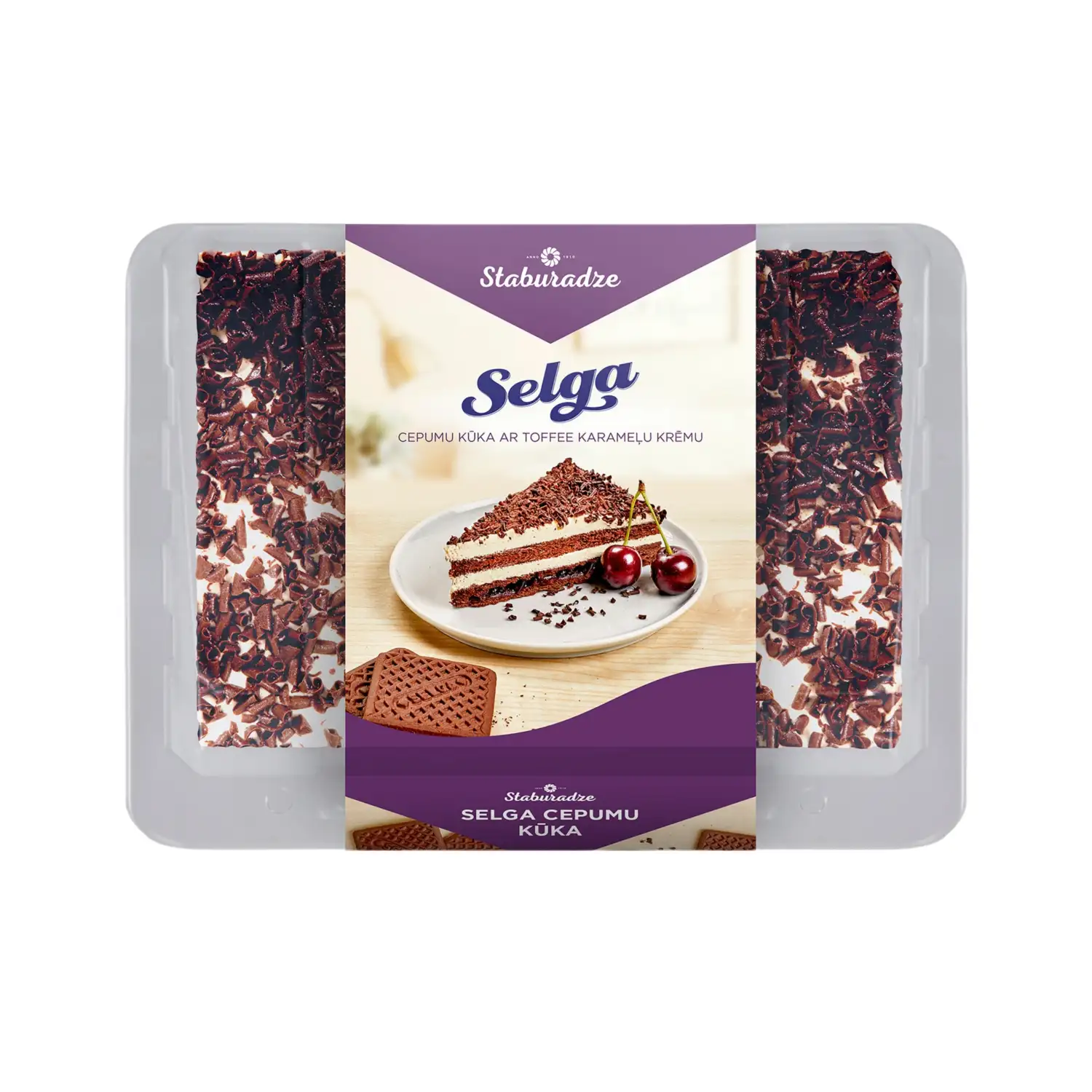 Selgas cep. kūka Staburadze ar šokolādi 550g