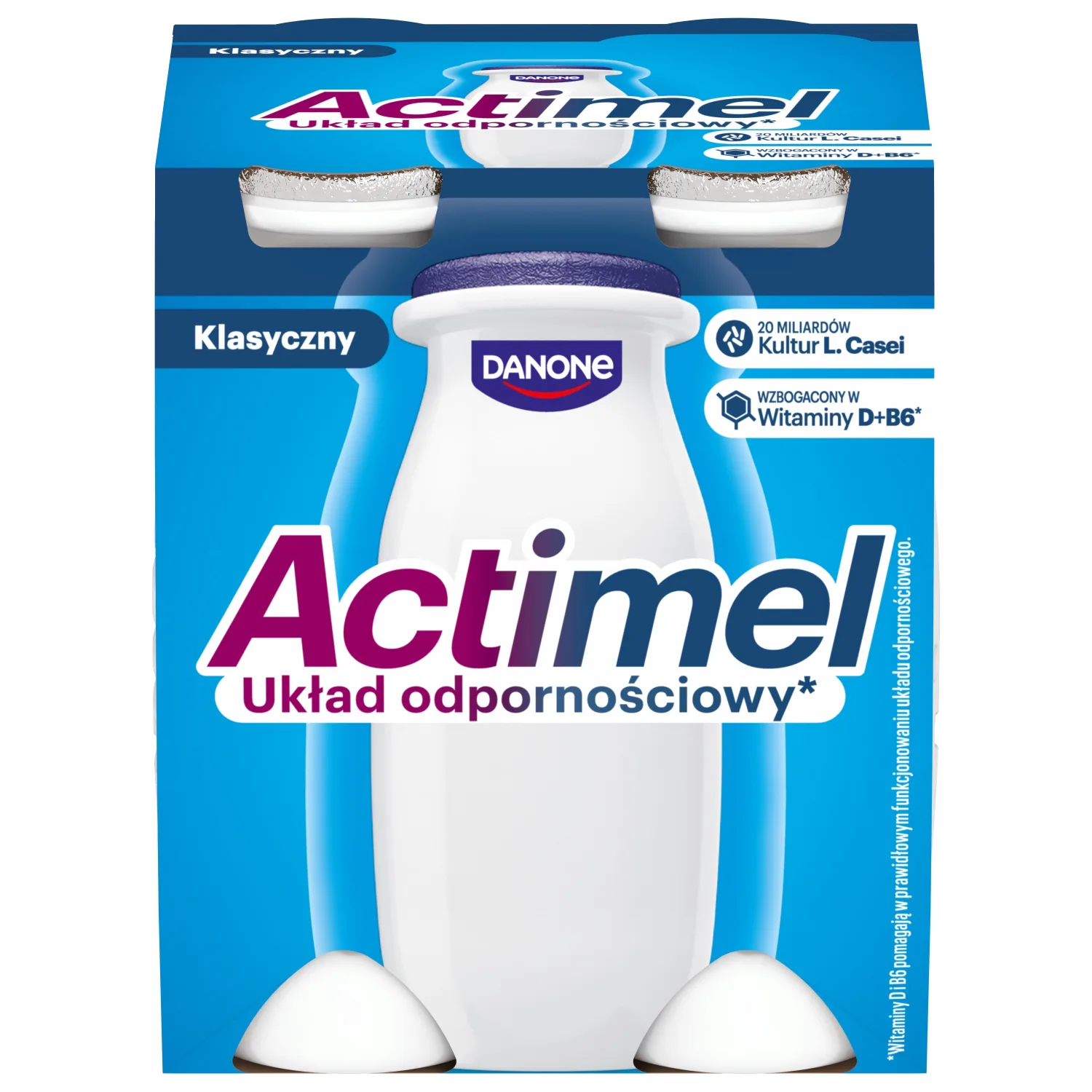 Jogurta dzēriens Actimel naturālais 4x100g