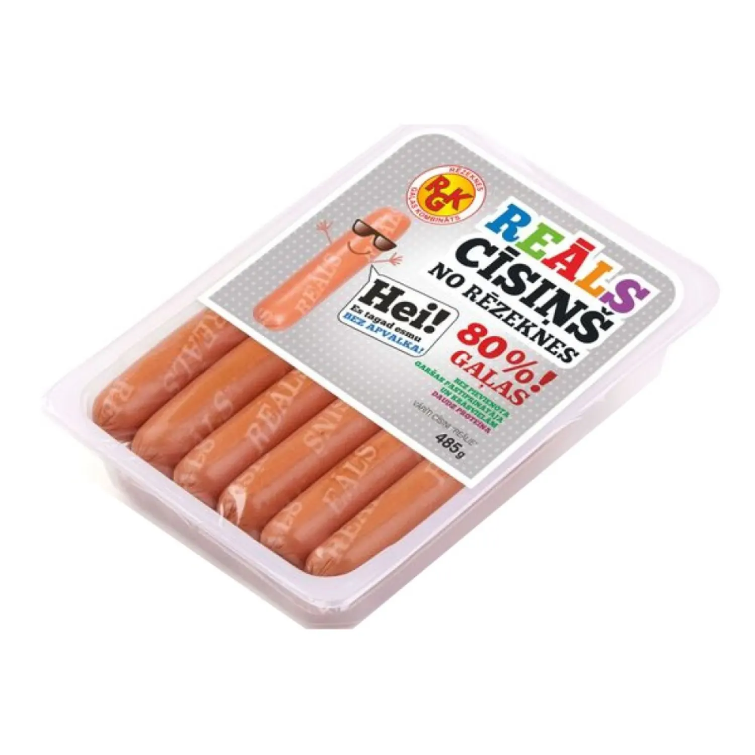 Cīsiņi Reāli 485g