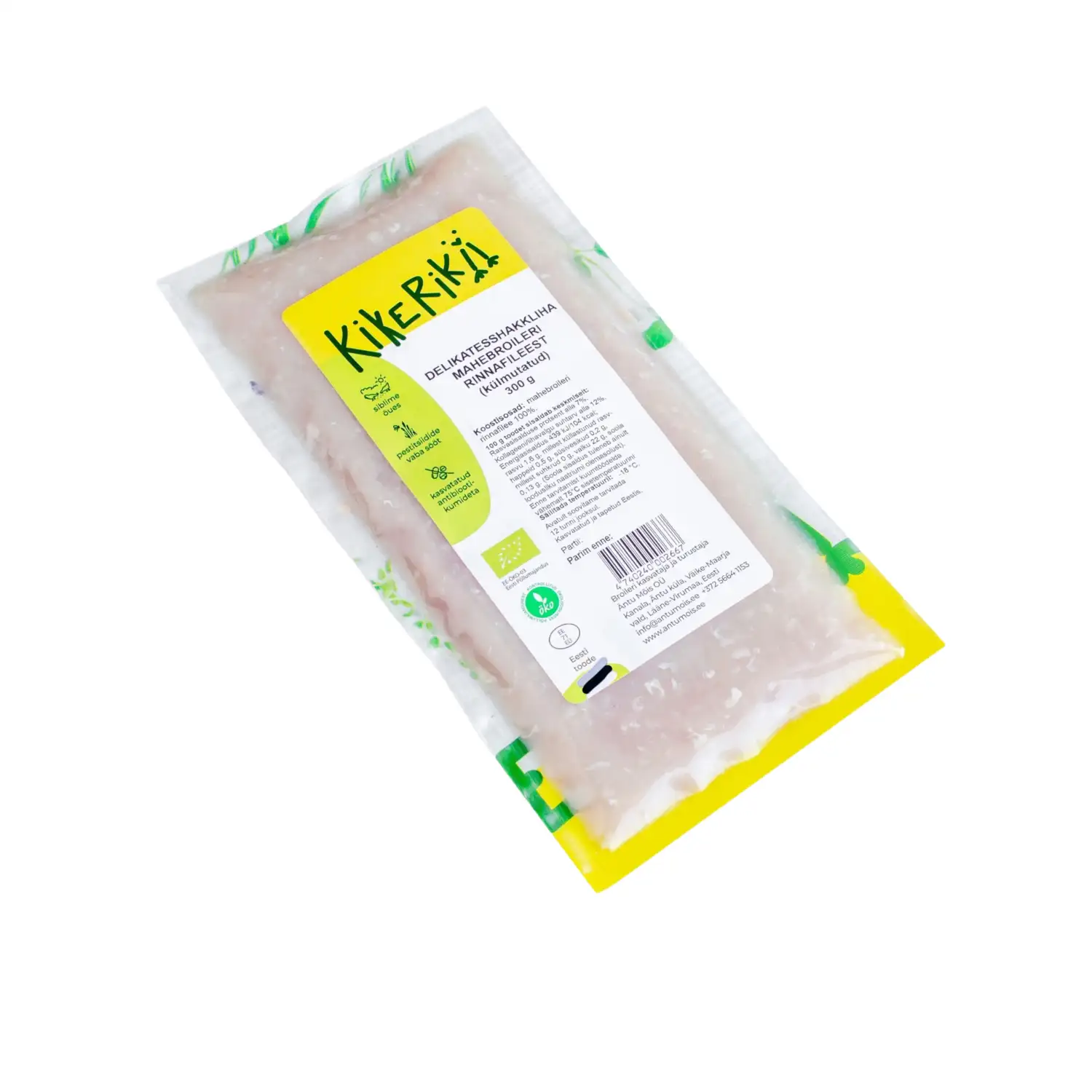 Mahe hakkliha külmutatud Kikerikii 300g