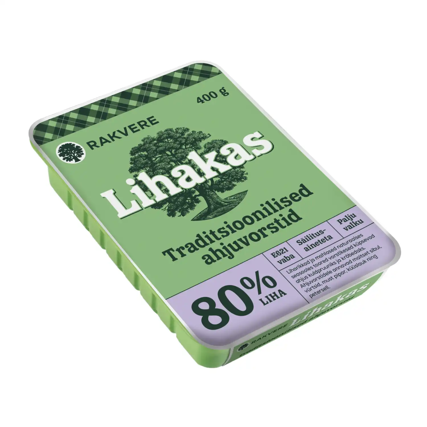 Traditsioonilised ahjuv. Lihakas Rakvere 400g