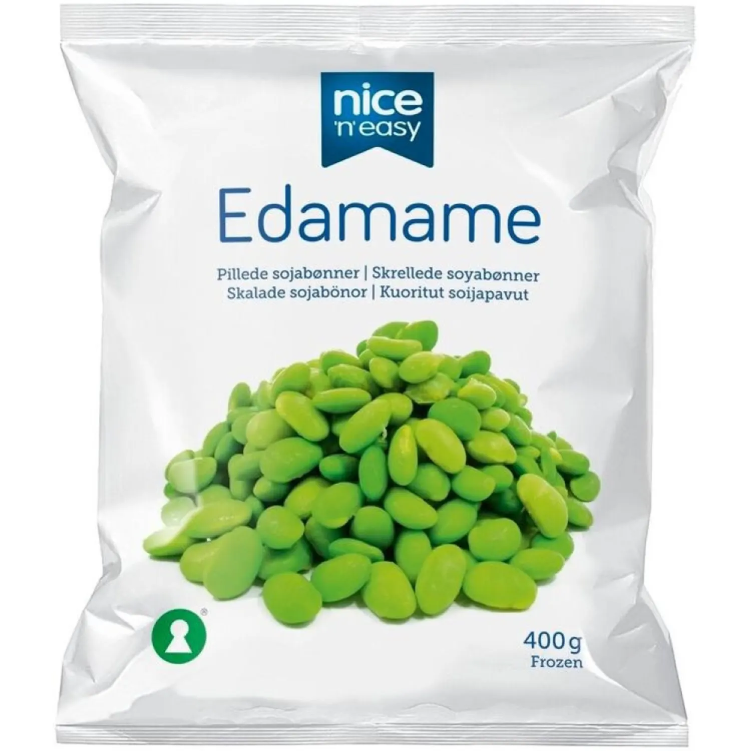 Sojaoad Nice N Easy kooritud 400g