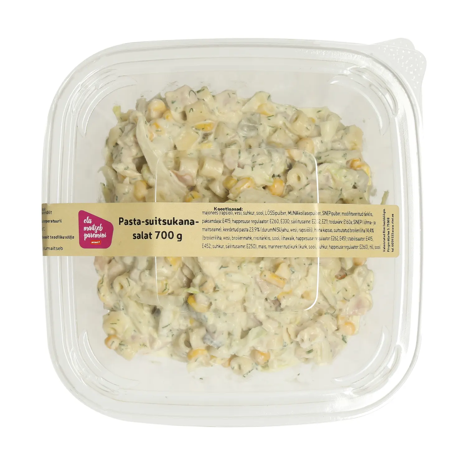 Pasta-suitsukanasalat 700g