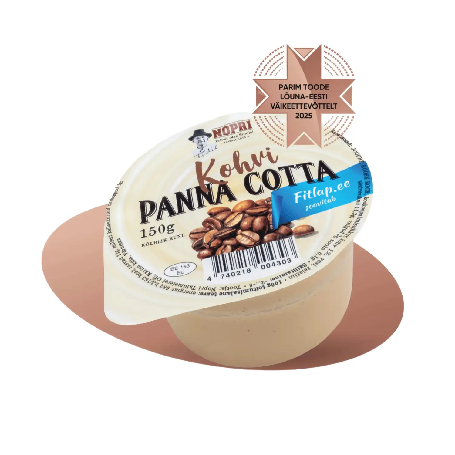 Panna cotta kohvi Nopri 150g