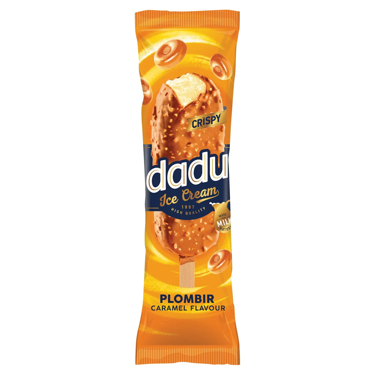 Kar. sk. valg. ledai DADU su vafl., 100ml/69g