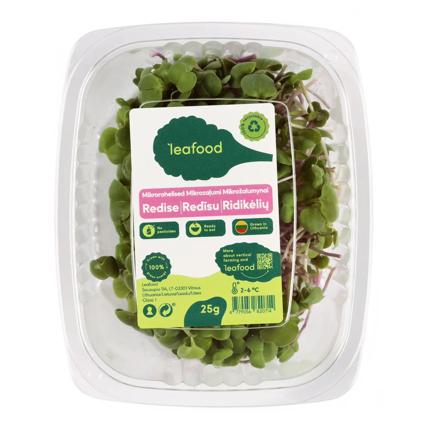 Redise mikrovõrsed 25g