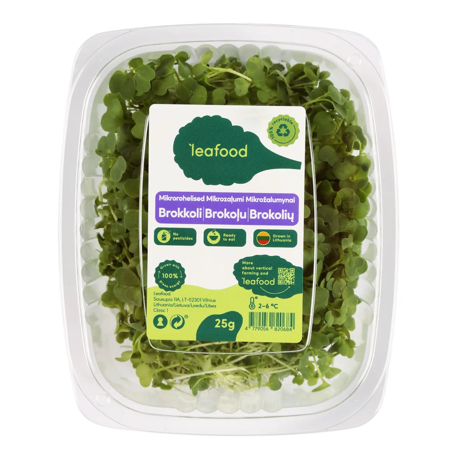 Brokkoli mikrovõrsed 25g