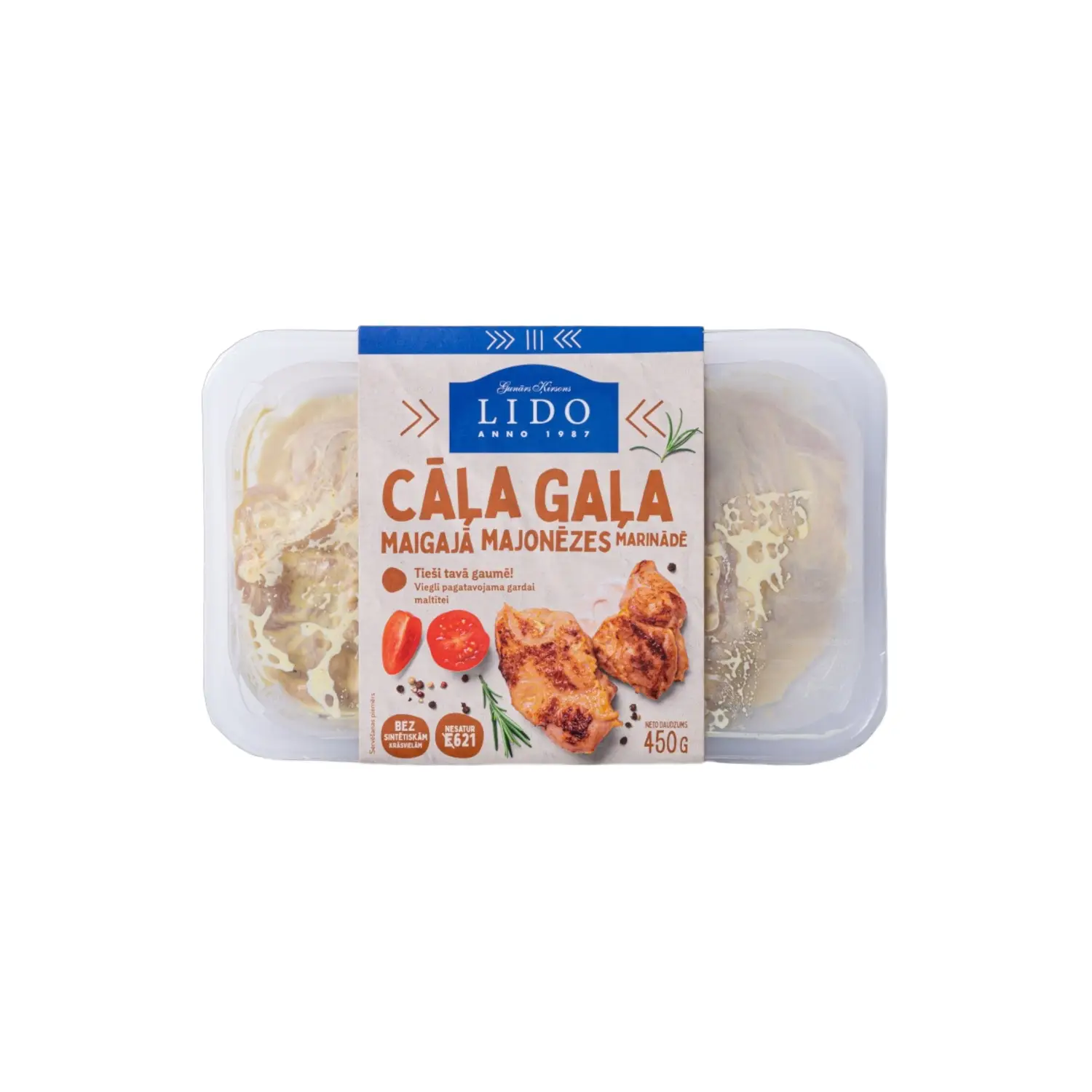 Cāļa gaļa Lido maigajā majonēzes marin. 450g