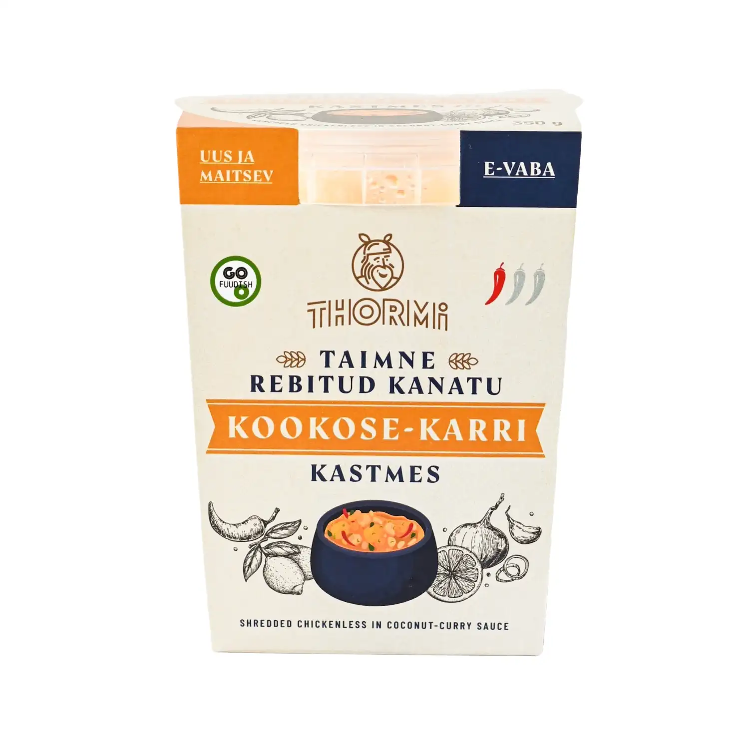 Taimne kookose-karri kaste Thormi 350g