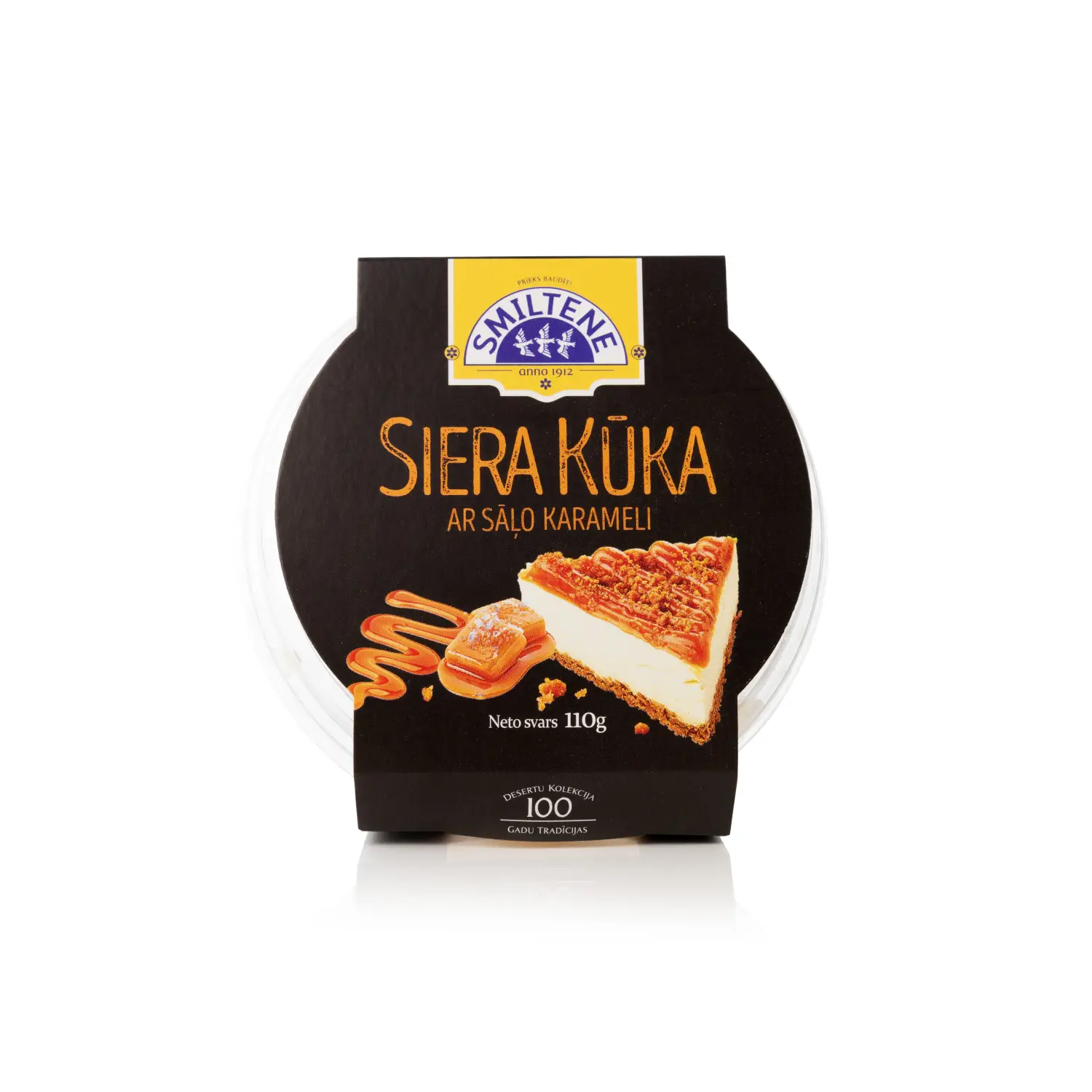 Siera kūka Smiltene ar sāļo karameli 110g