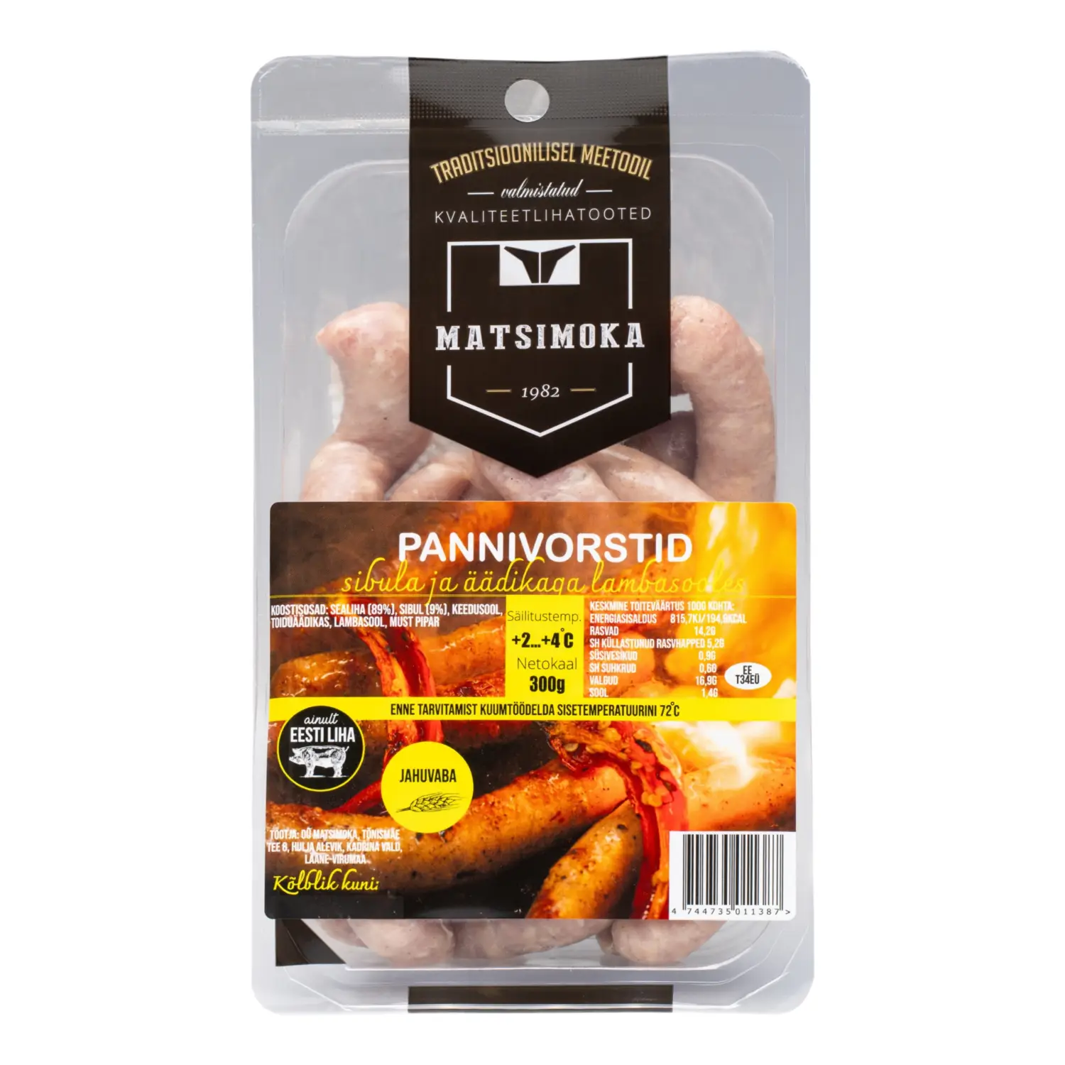Pannivorstid sib.&ääd. lambas. Matsimoka 300g