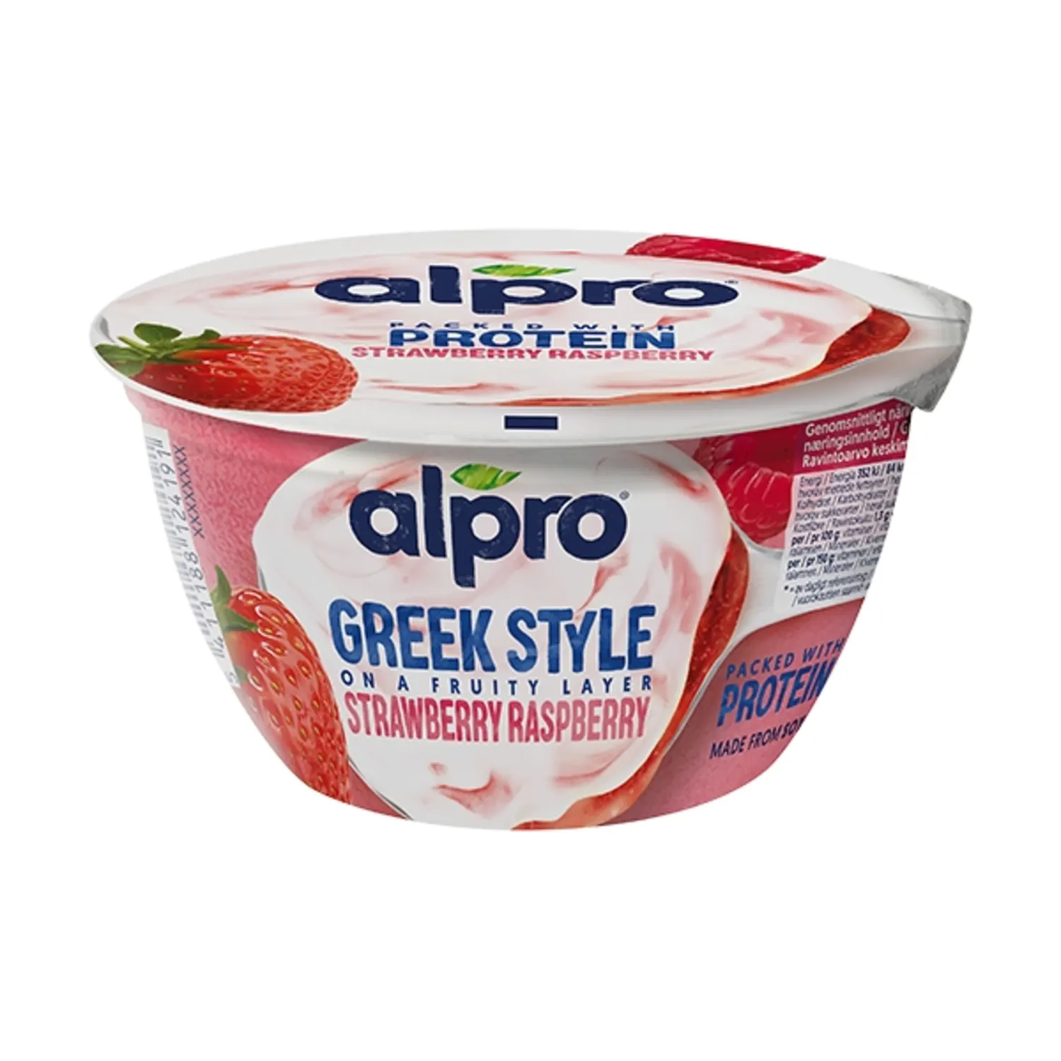 Ferm. sojatoode maasika-vaarika Alpro 150g