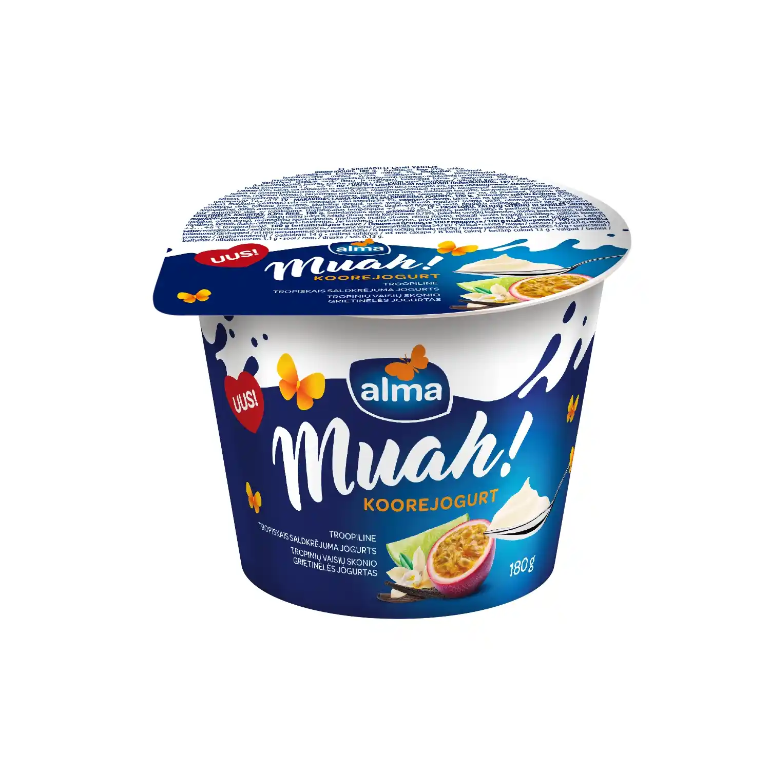Koorejogurt troopiline Alma Muah 180g