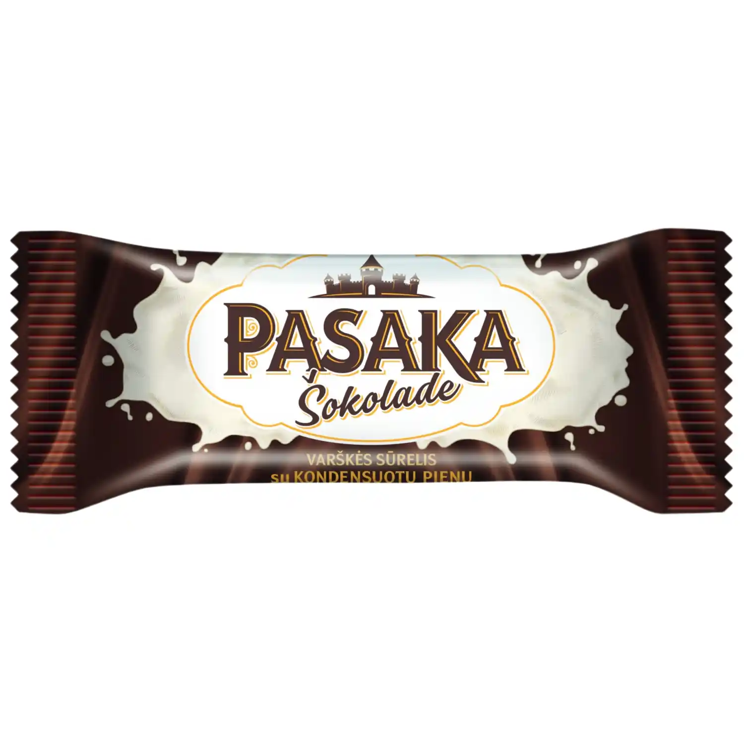 Varšk. sūrelis su kond. pienu PASAKA, 21%,40g