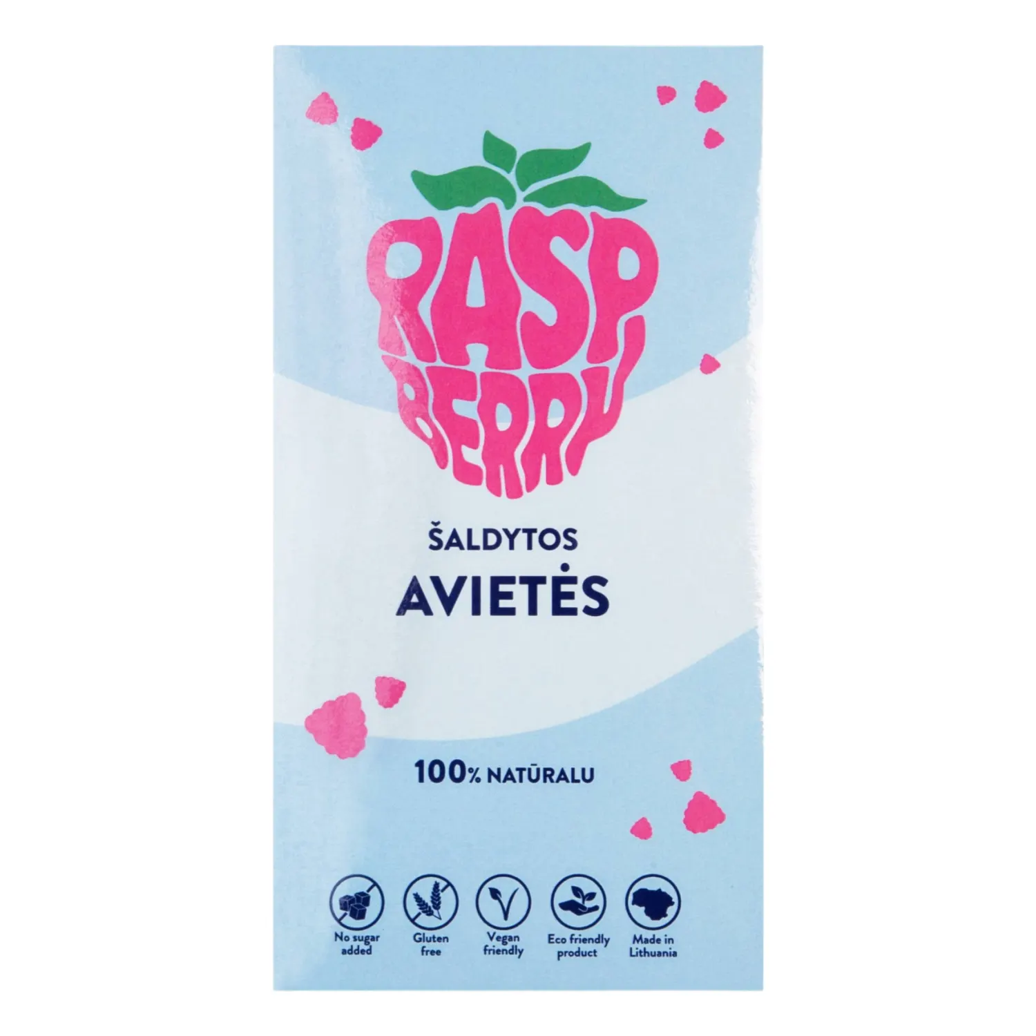 Šaldytos avietės BERIBU, 300 g