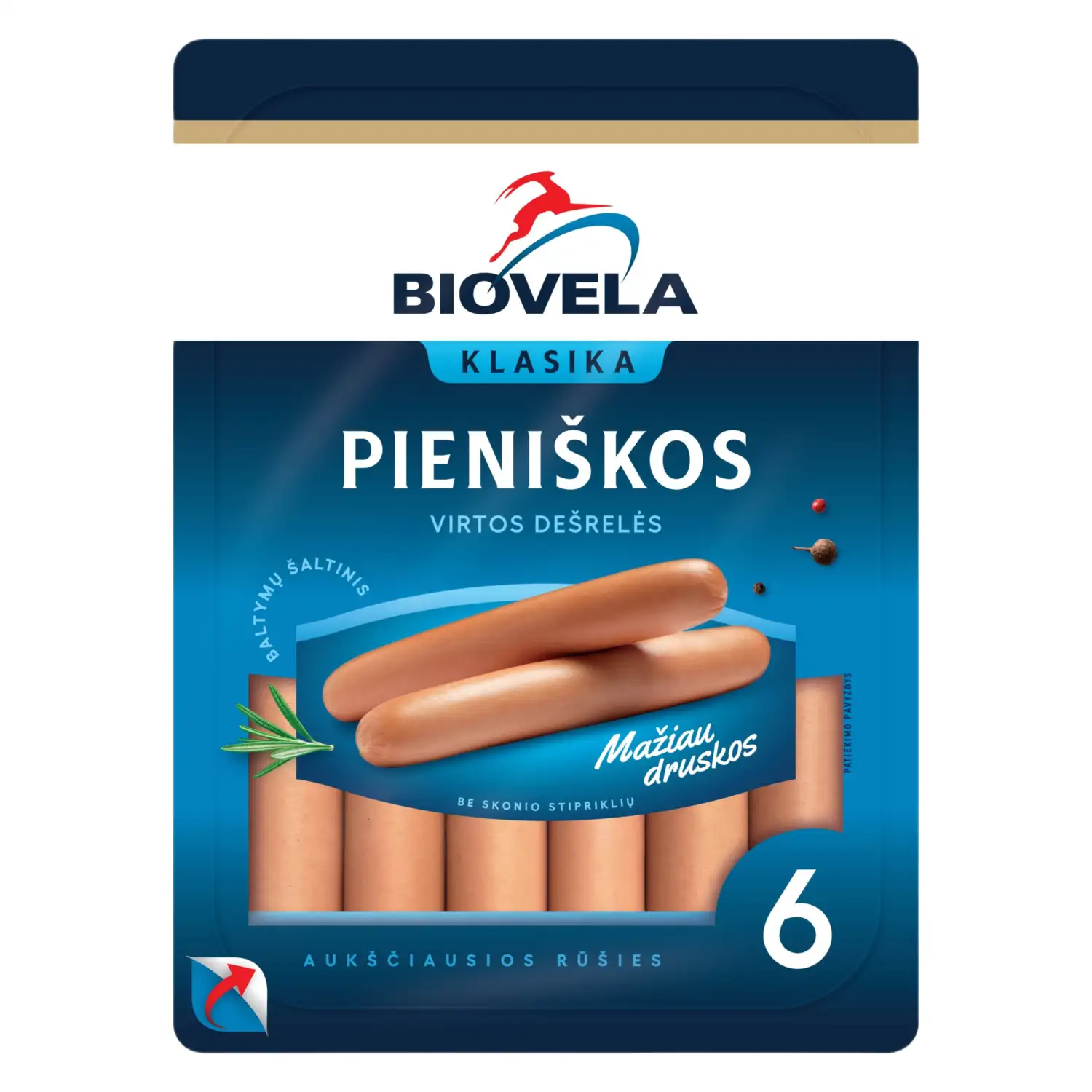 Virt. pien. BIOVELOS dešrelės, a. r., 260 g