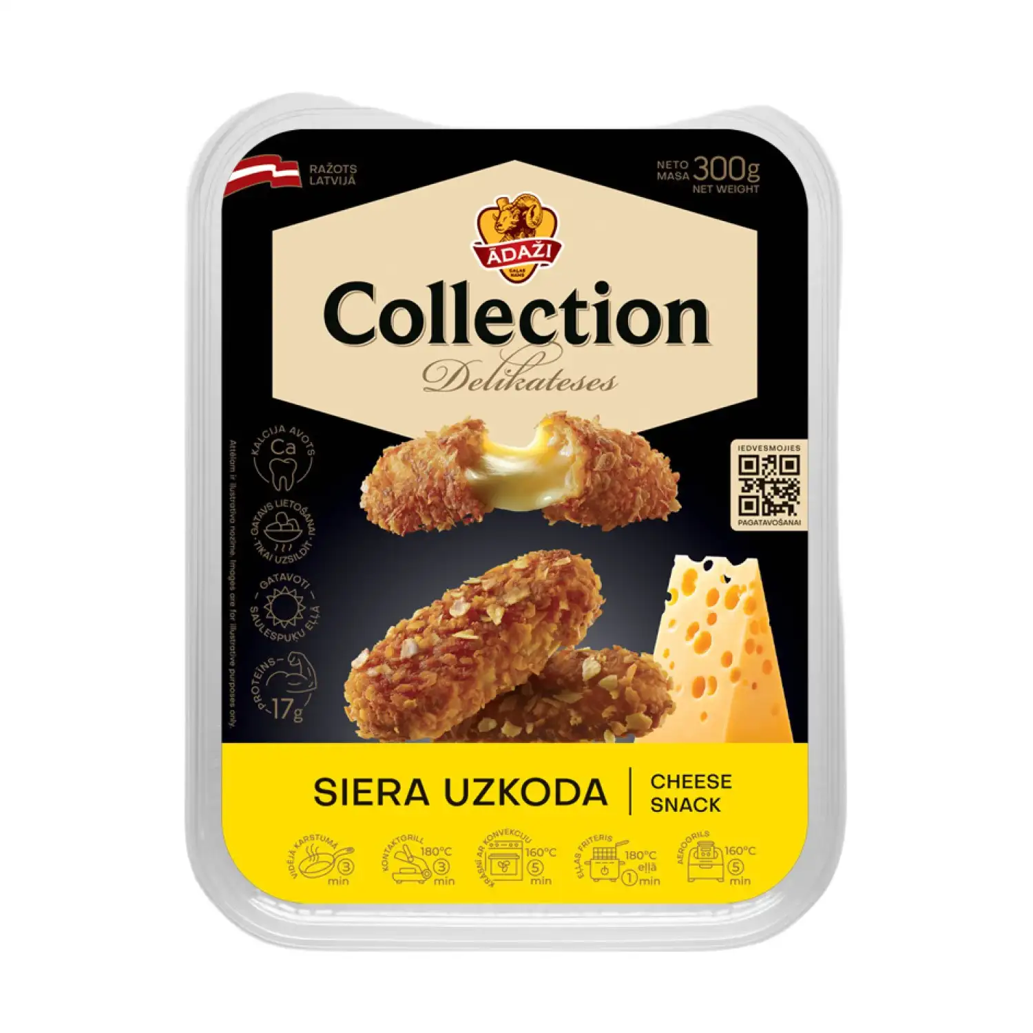 Juustusnäkk Adazi Collection 300g