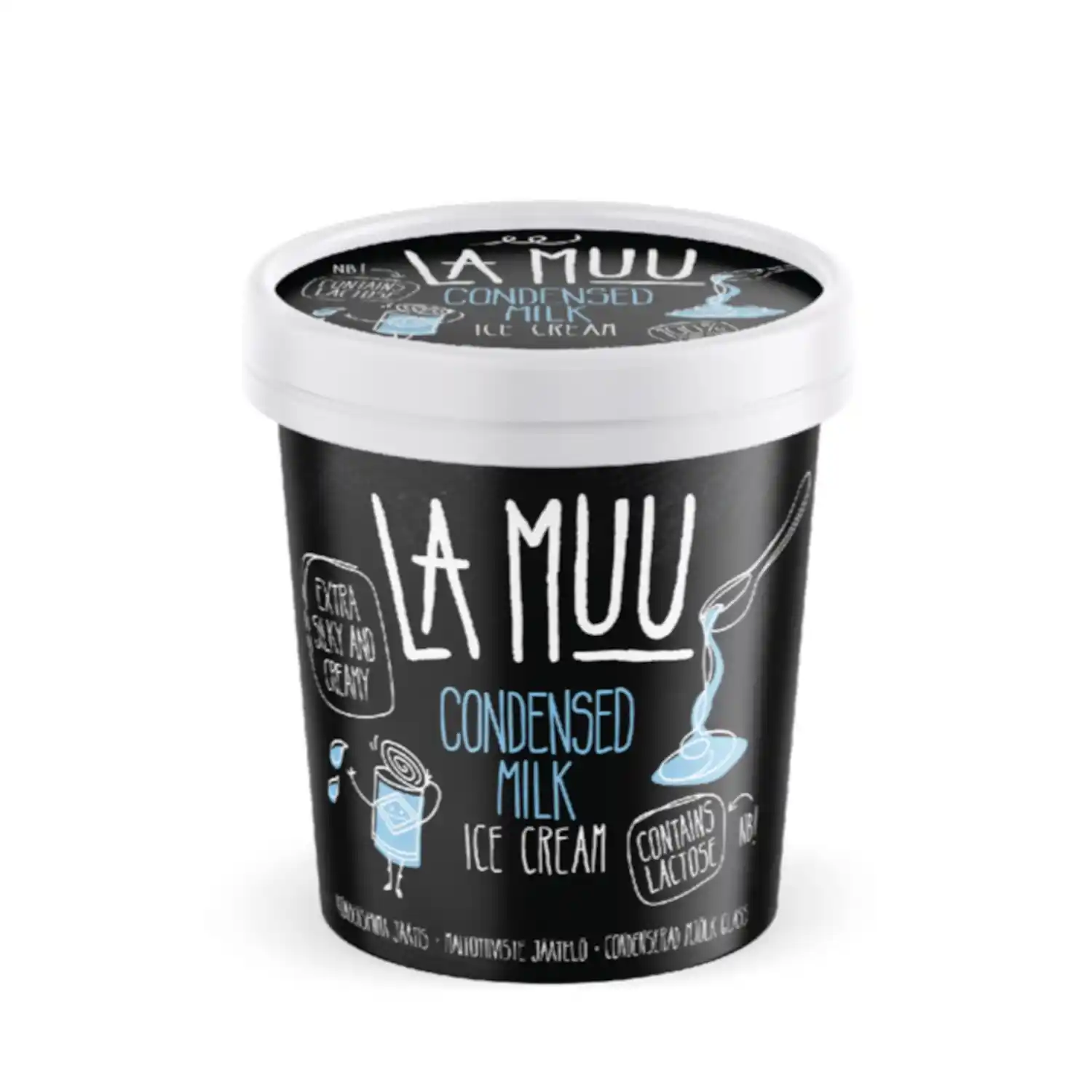 Kondenspiimajäätis La Muu 250g/500ml