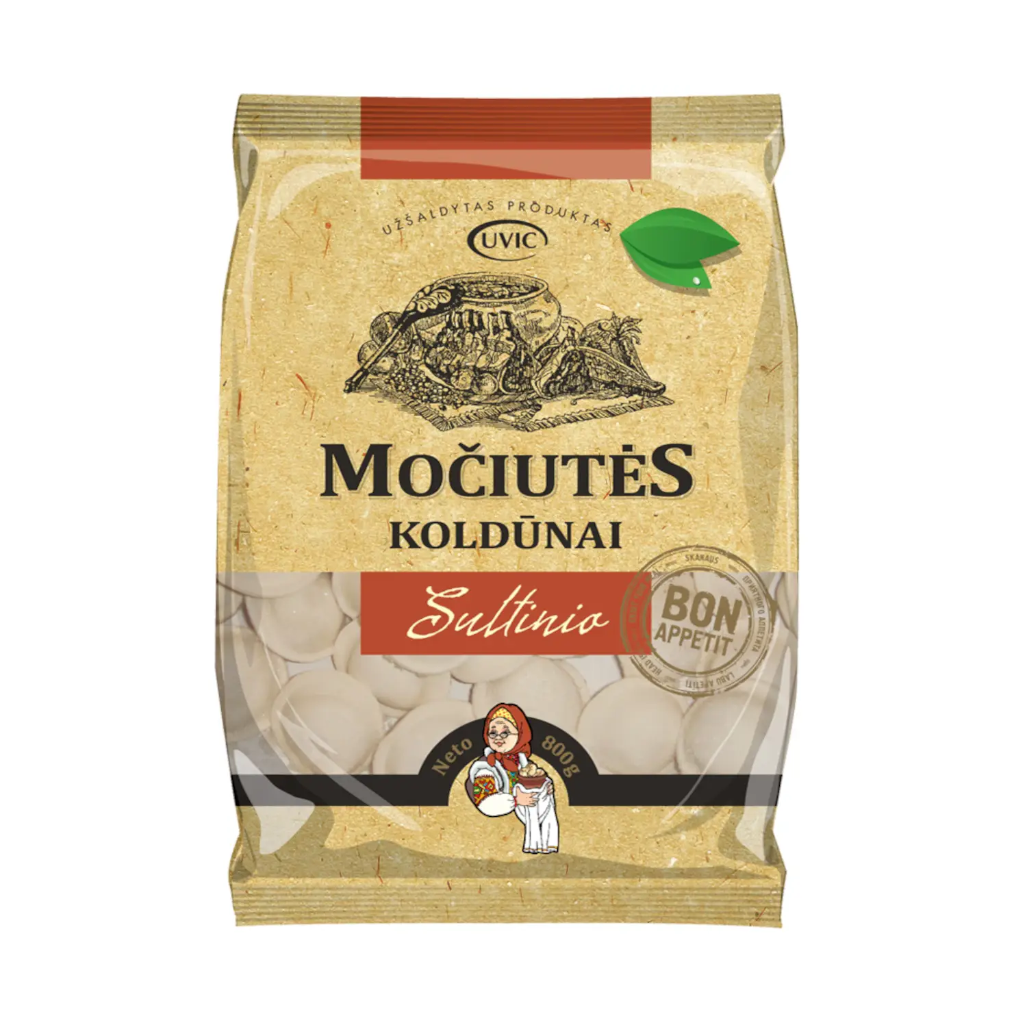 Šald. kold. su mėsa MOČIUTĖS SULTINIO, 800 g